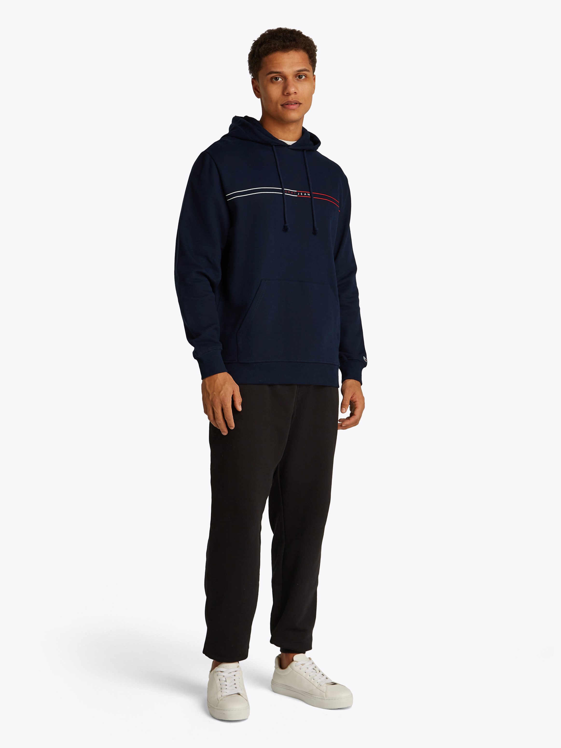 Tommy Jeans Plus Hoodie TJM REG ENTRY GRAPHIC HOODIE EXT
