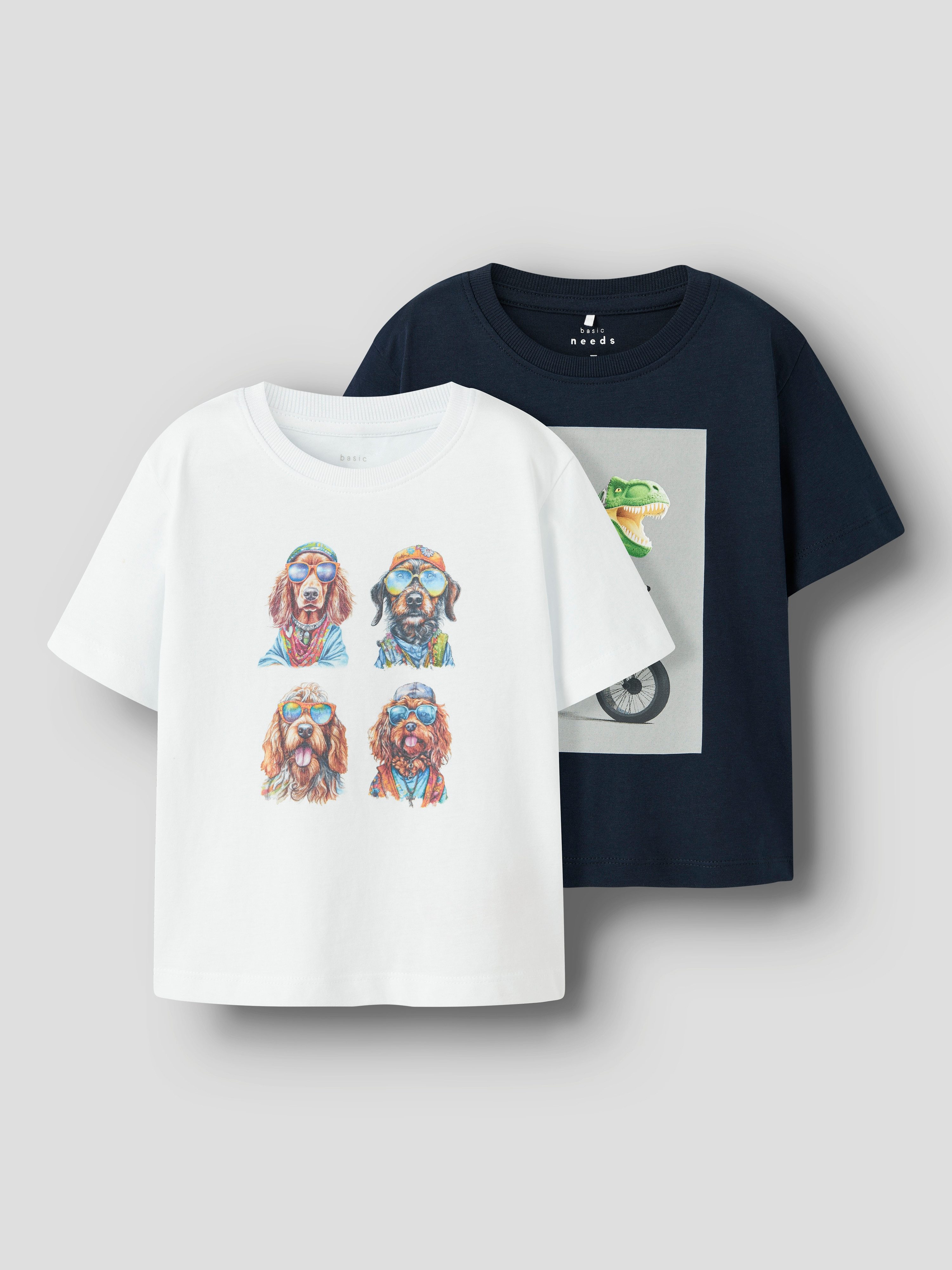 Name It T-shirt NMMVOTO 2P SS NREG TOP (set, 2-delig)