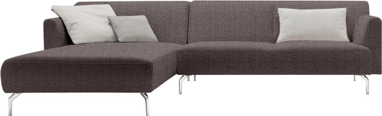 OTTO Creation BY ROLF BENZ Hoekbank Hs.446 in een minimalistische, gewichtloze look, breedte 296 cm , hoekbanken, Longchair links