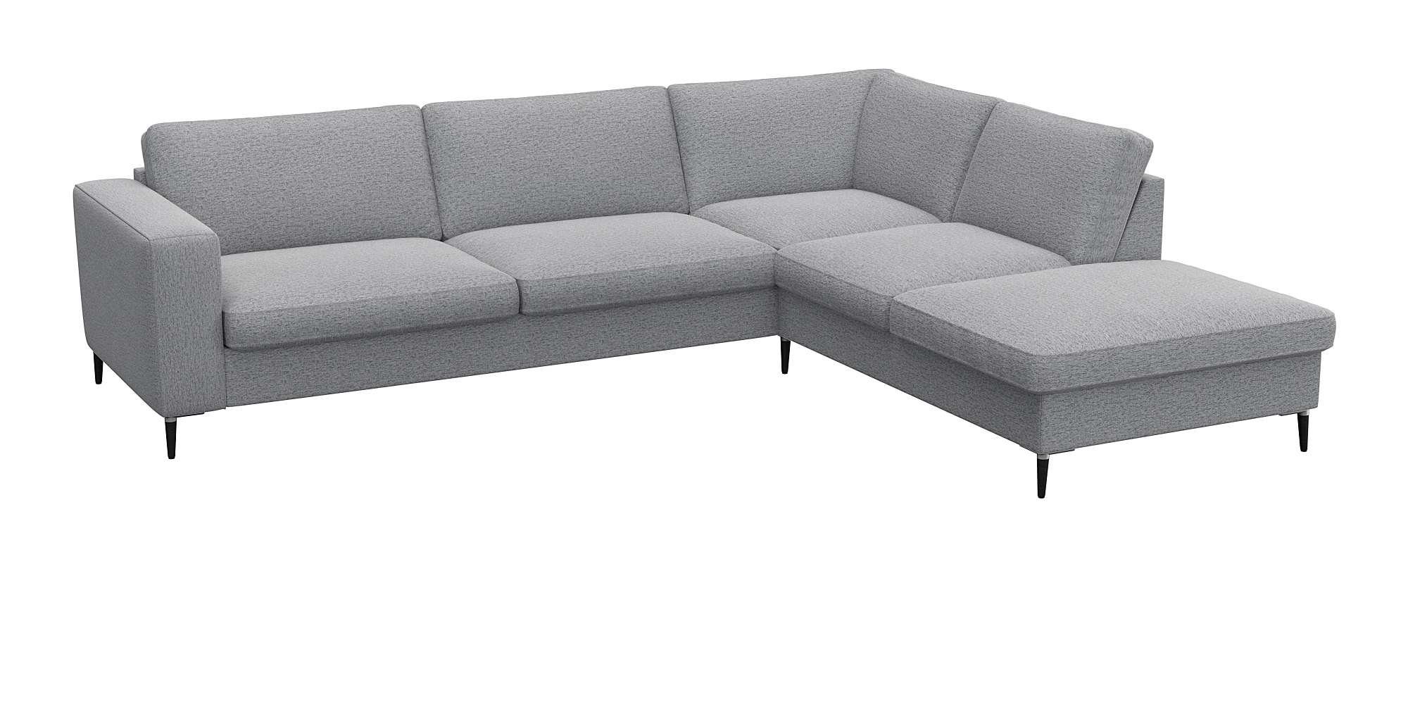 FLEXLUX Hoekbank Fiore, super zitcomfort door koudschuim in de zitting, L-vorm