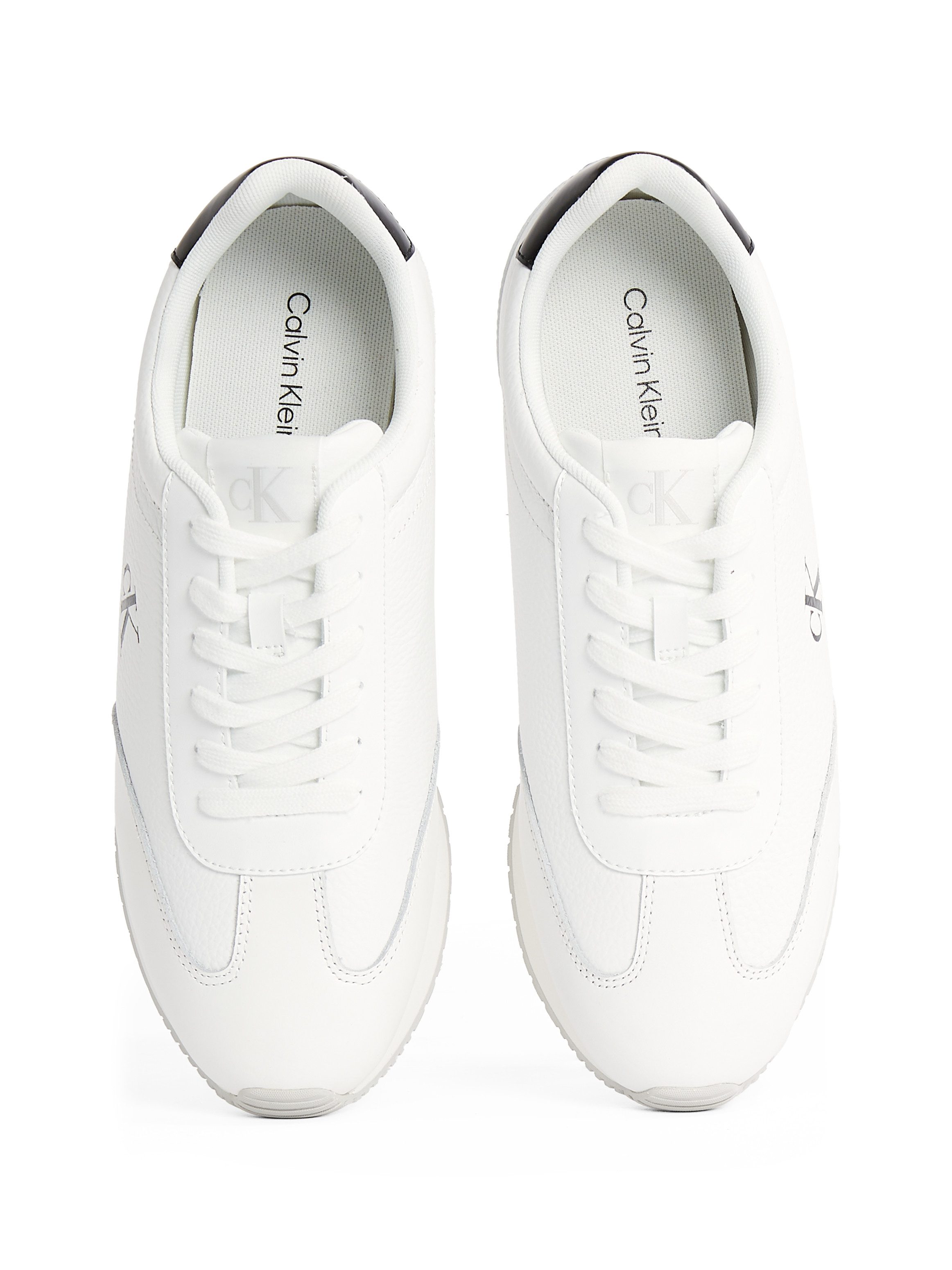 Calvin Klein Plateausneakers RUNNER LACEUP TC , vrijetijdsschoen, lage schoen, veterschoen met contrasterend logo
