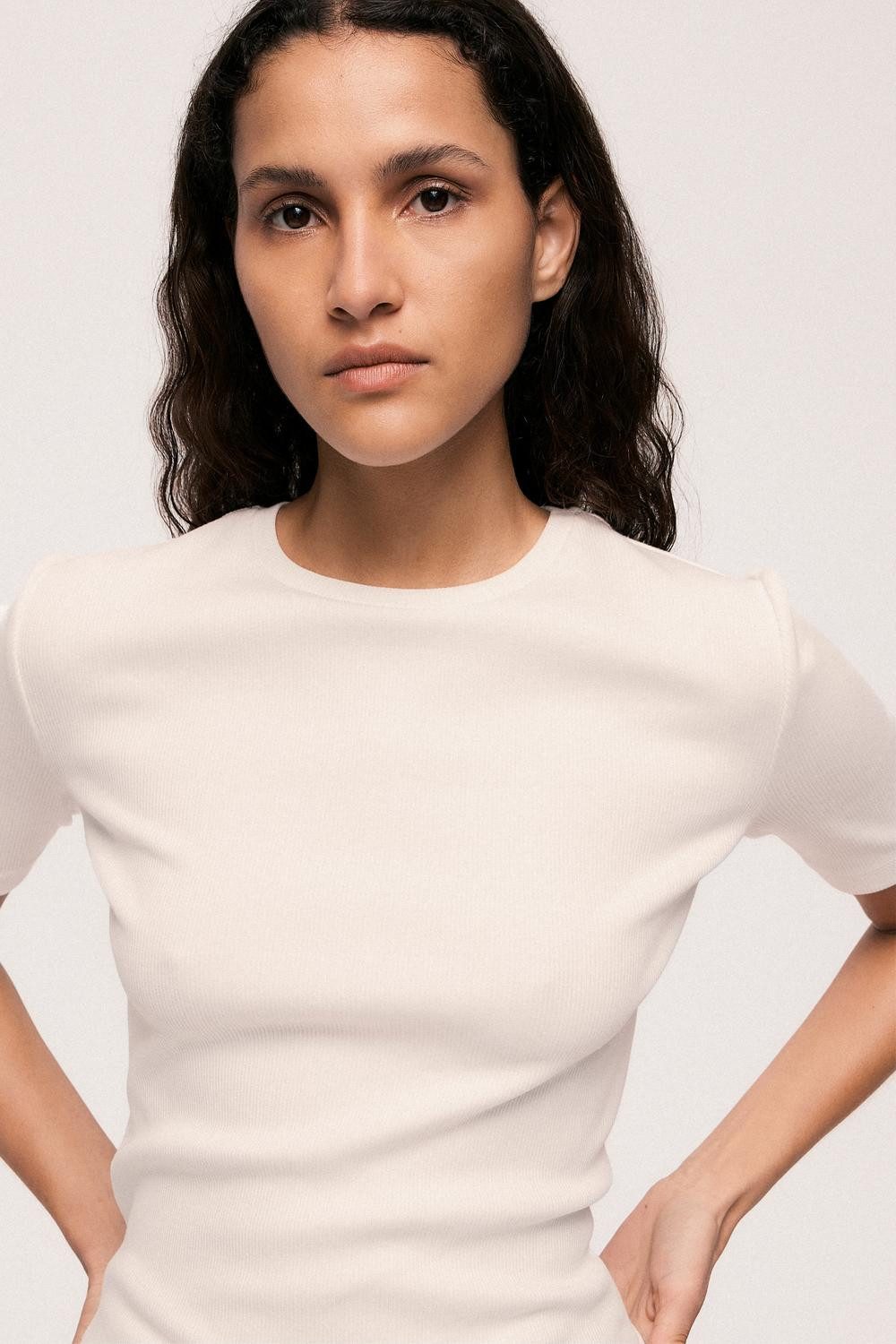 Vila Shirt met korte mouwen VISOLA S/S T-SHIRT - NOOS