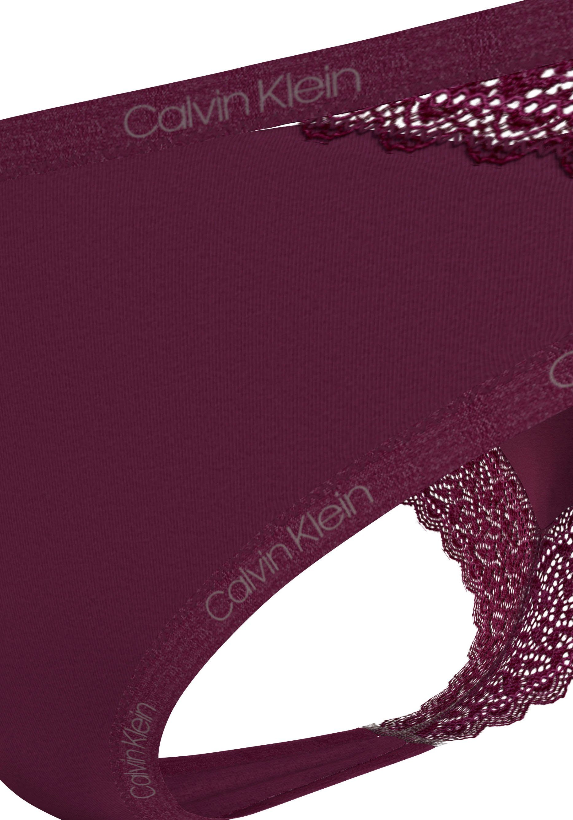 Calvin Klein Brazilian slip BRAZILIAN met inzet bovenaan