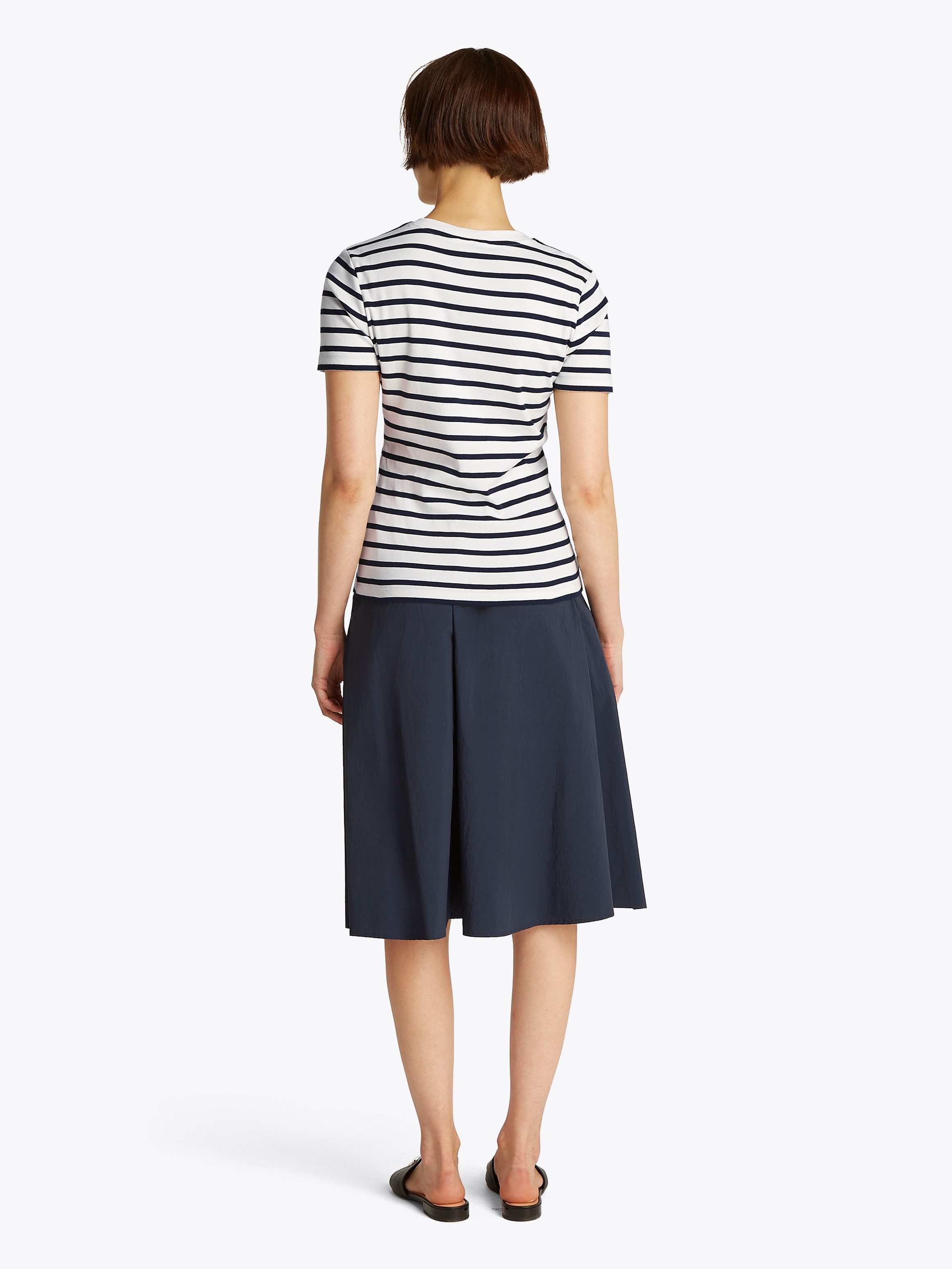 Tommy Hilfiger T-shirt SLIM CODY C-NK SS met geborduurd logo