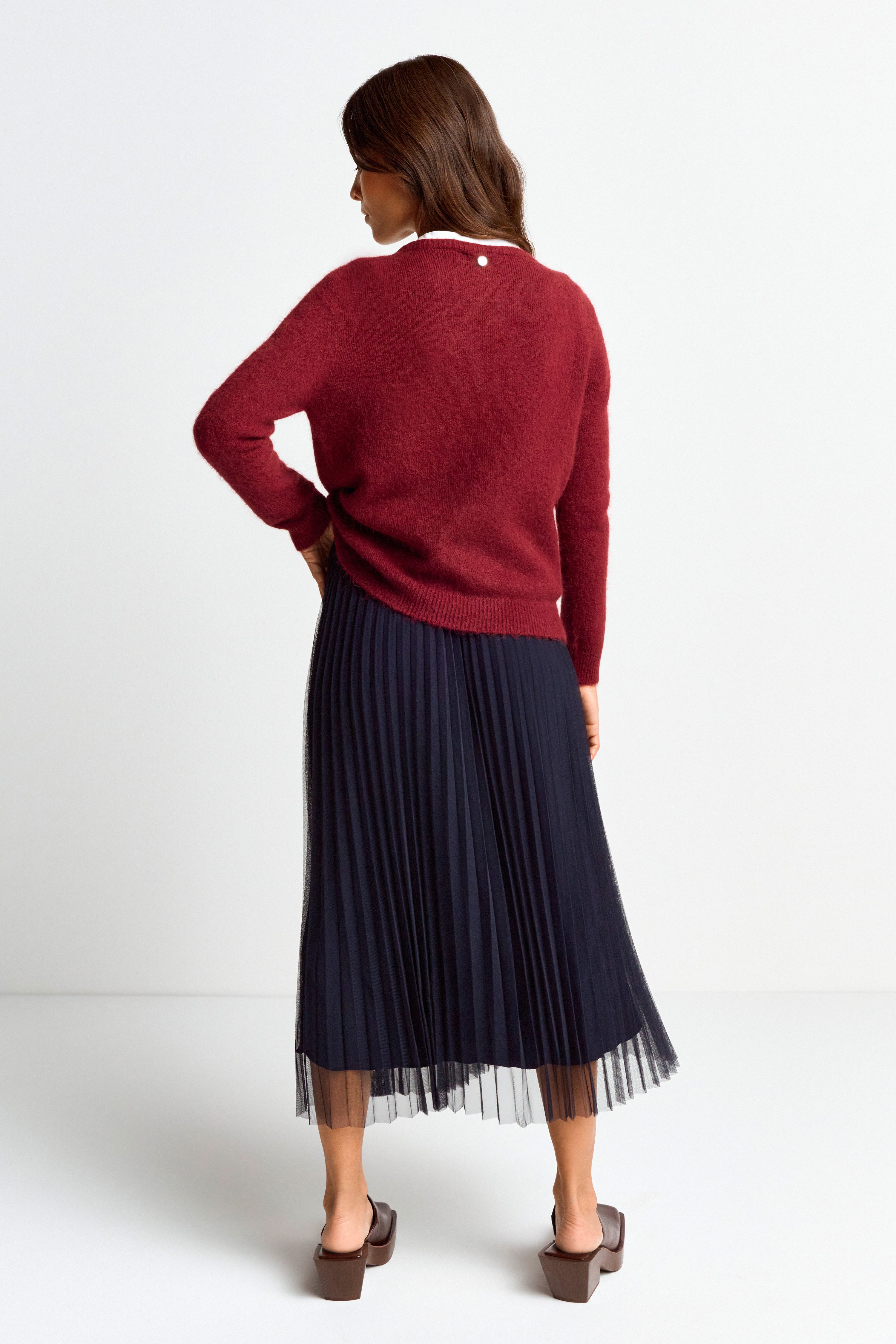 Rich & Royal Gebreide trui Cozy Crew neck