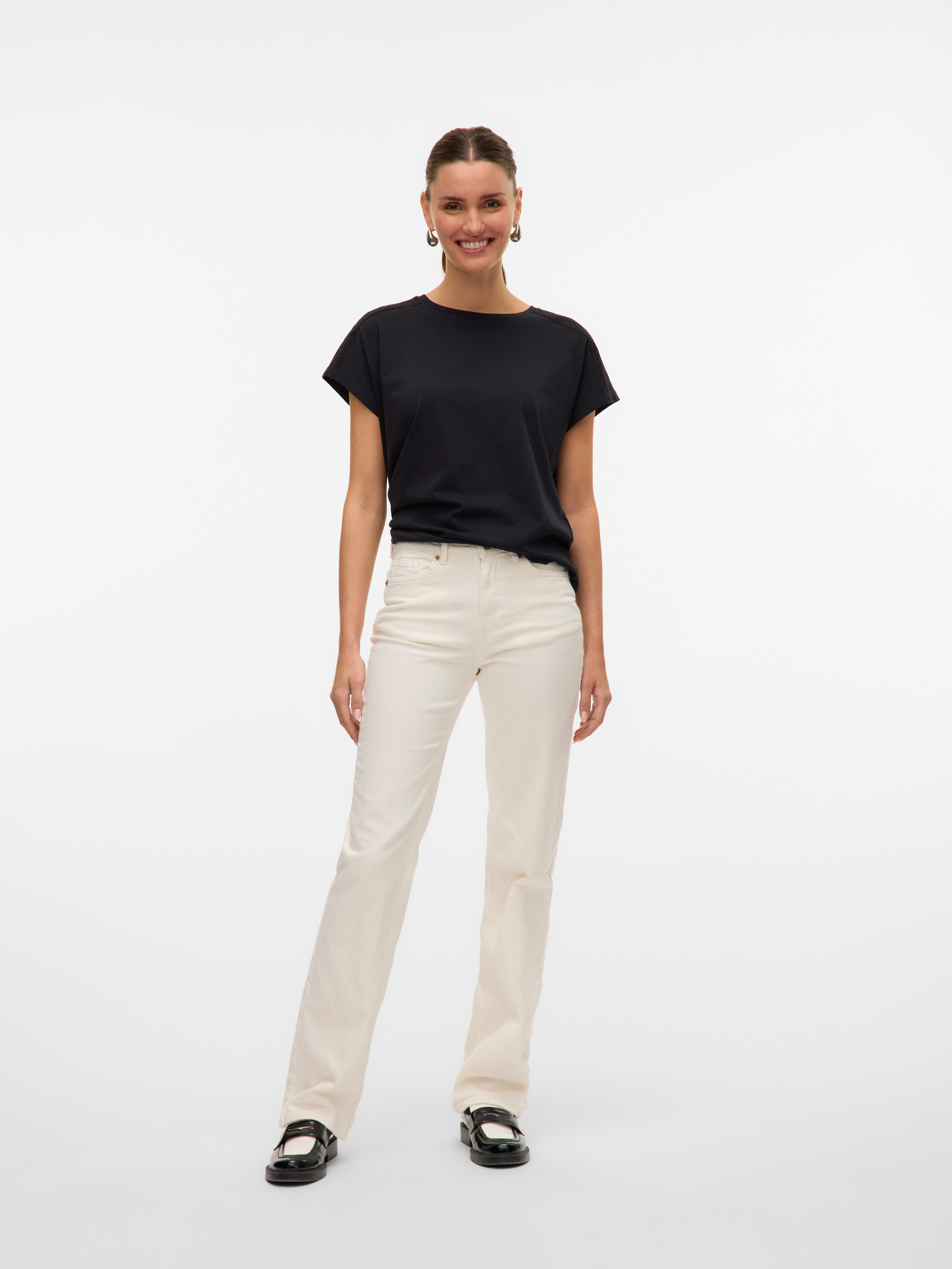 Vero Moda Straight jeans VMTESSA HR STRAIGHT JEANS COLOR GA NOOS