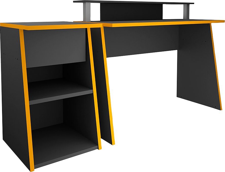FMD Bijzettafel Zocker Aanvulling op gamingtafel Zocker