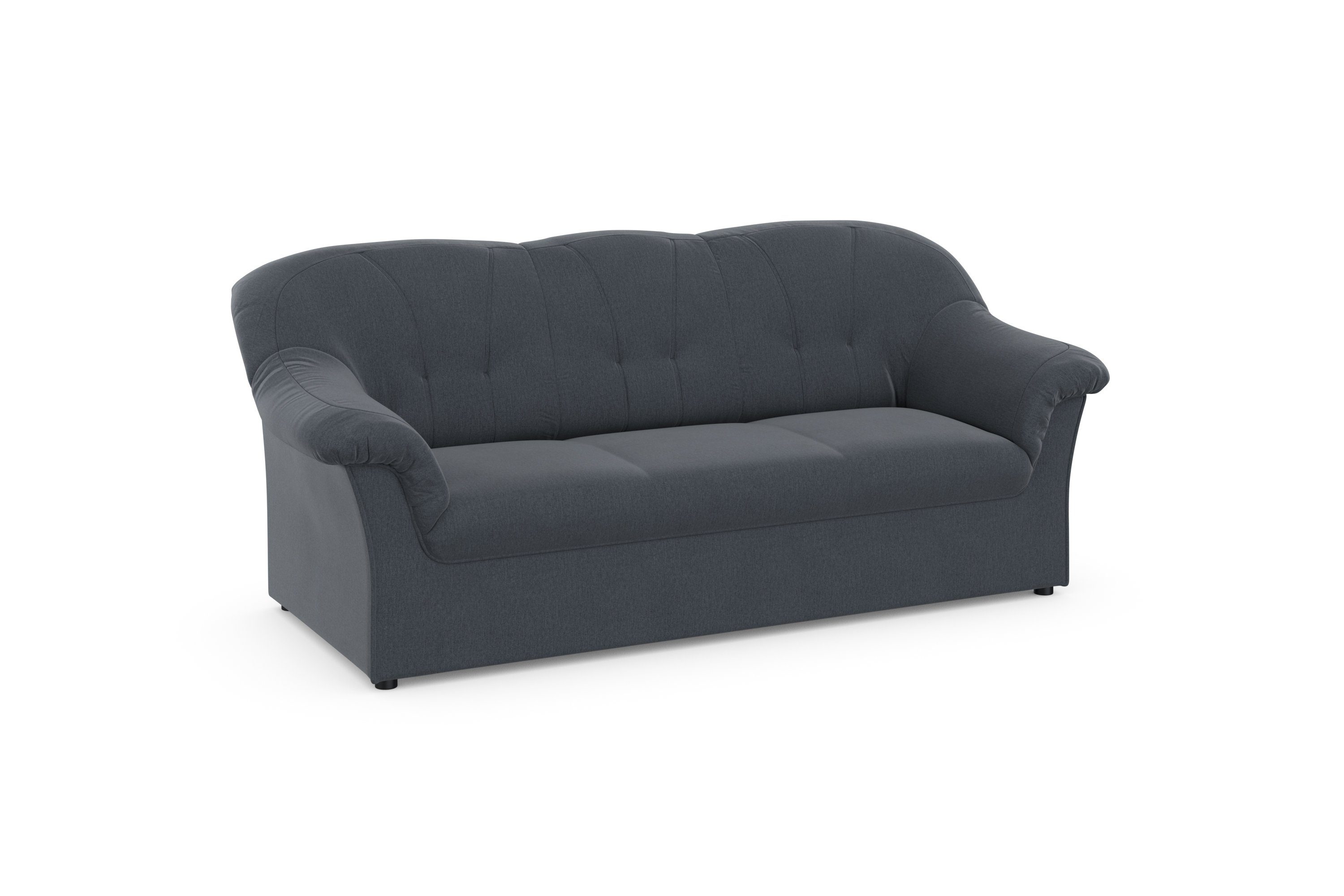 DOMO collection 3-zitsbank Pegnitz voor kleine ruimtes, breedte 185cm