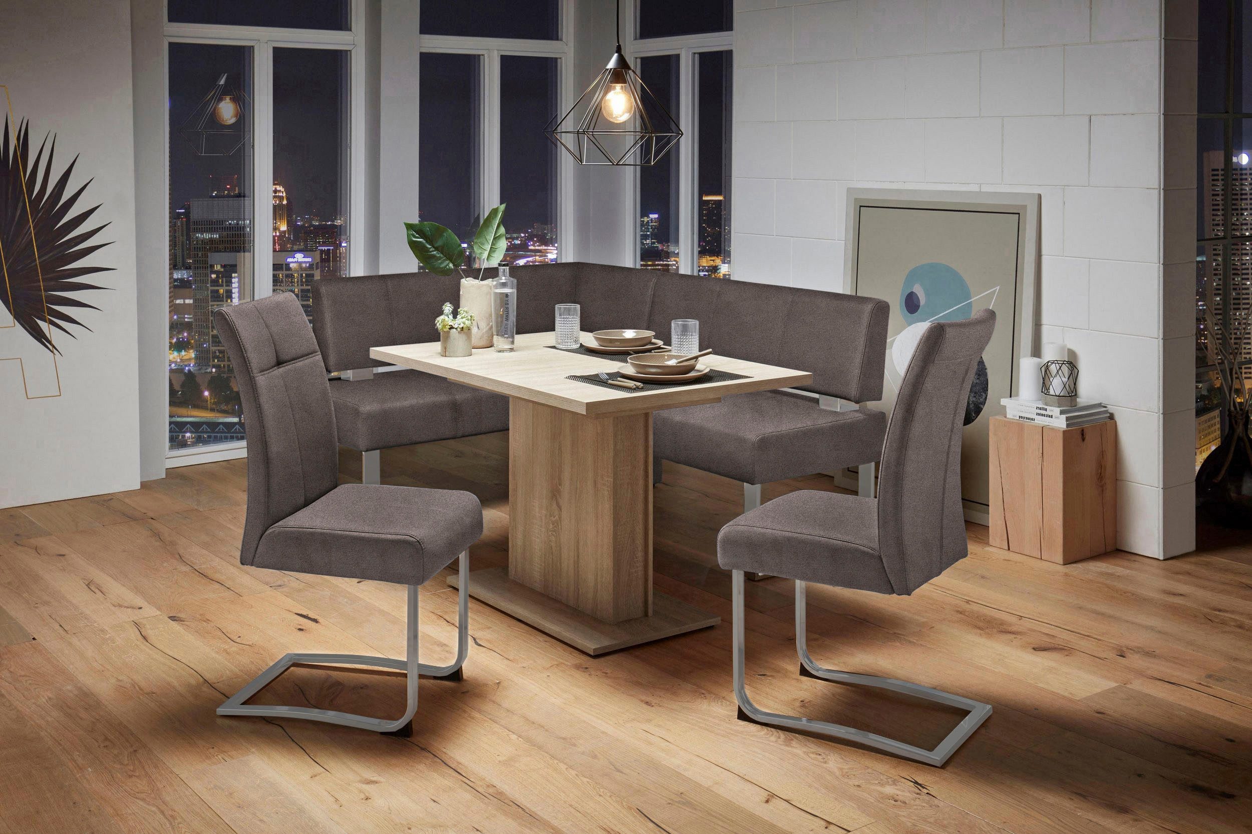Home affaire Hoekbank RAB in 2 breedten (180 of 200 cm), bekleding in verschillende kwaliteiten