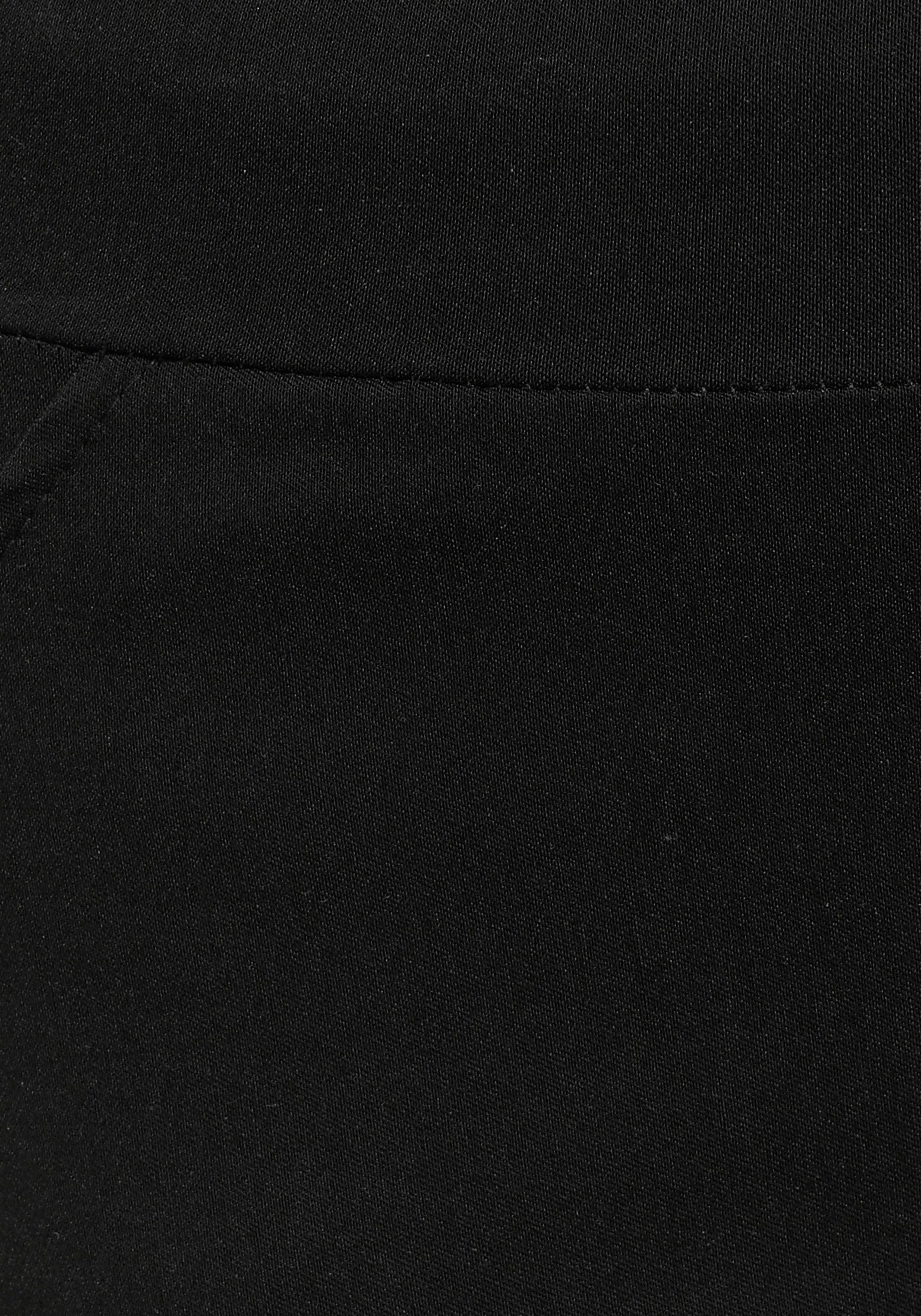 HaILYS Jeggings Trendy web-jeggings van HAILYS: en hoge stretchinhoud in 7/8-lengte (Strakke high waist vorm met elastische tailleband, brede manchetten)