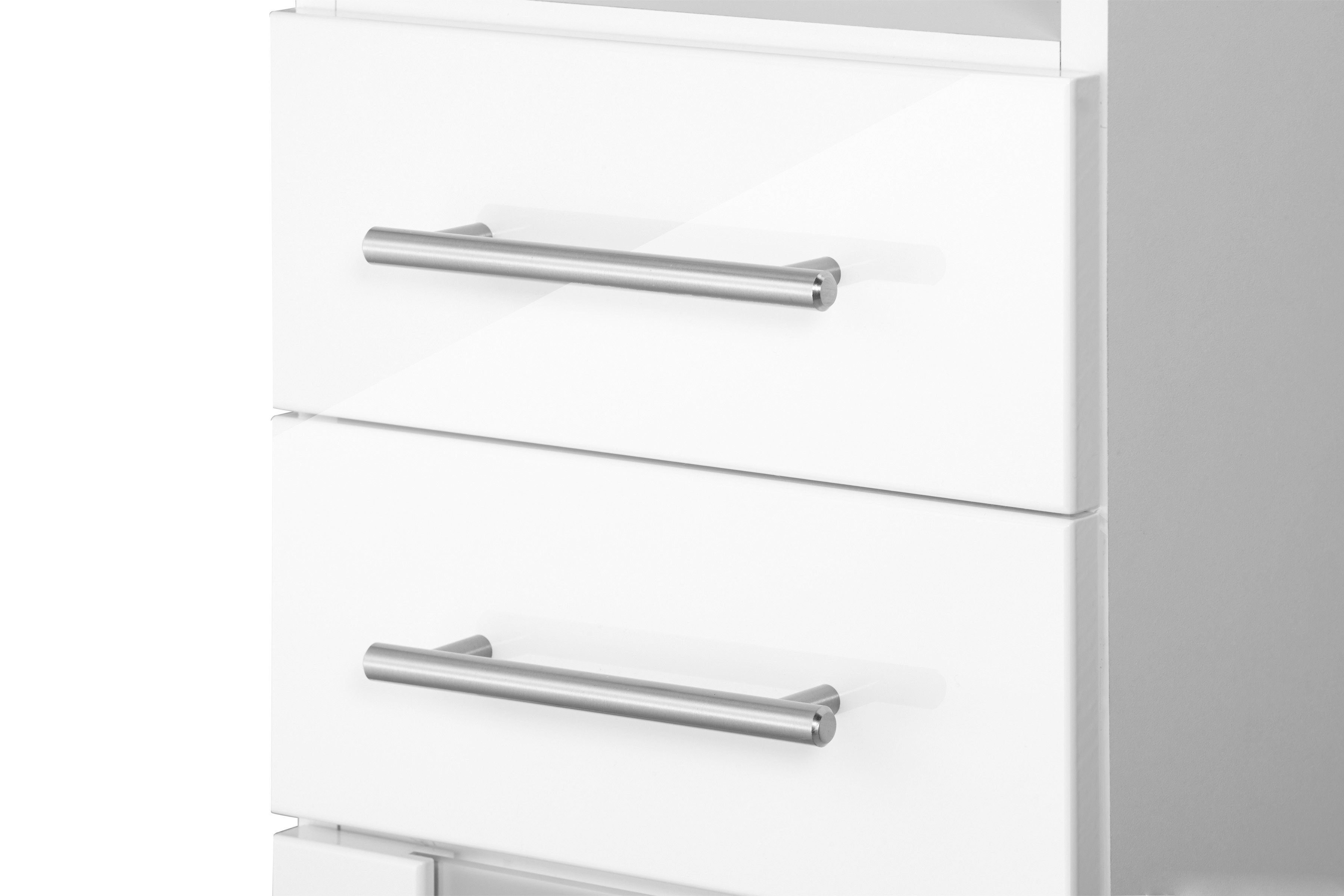 welltime Halfhoge kast Jaca Breedte 30 cm, met MDF-hoogglansfronten