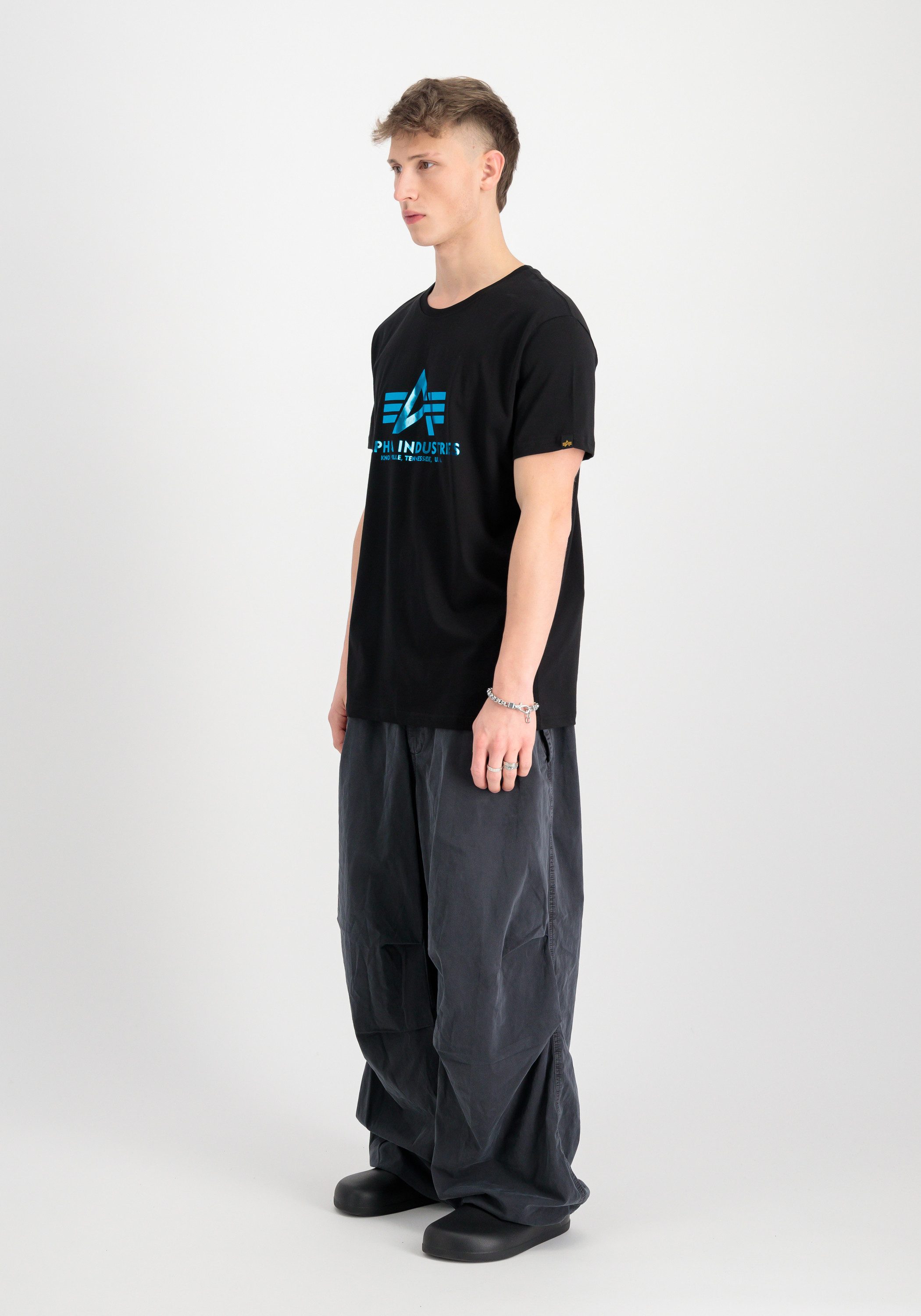 Alpha Industries T-shirt Alpha Industries Men - T-Shirts Basic T-Shirt BL Foil Print