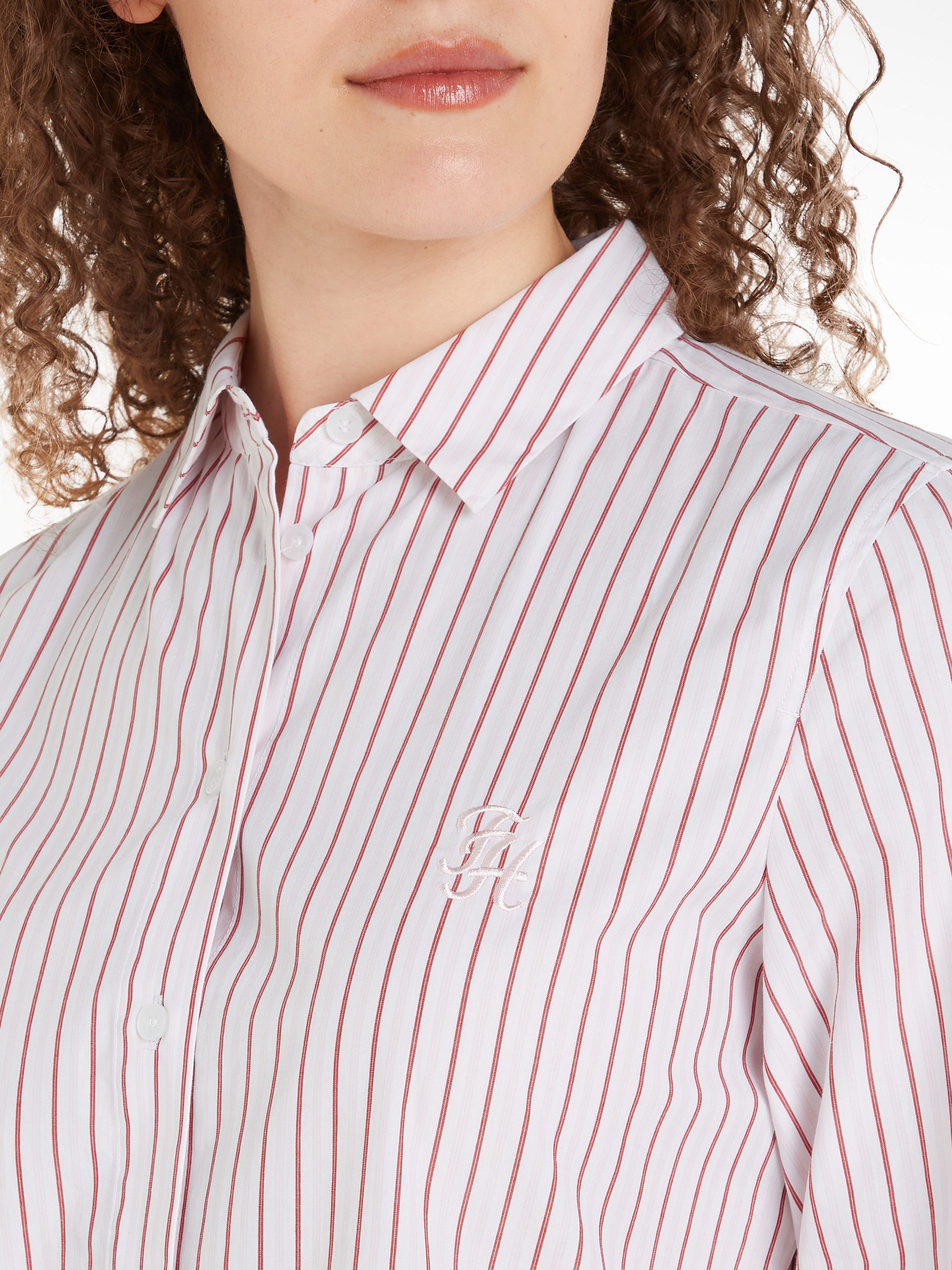 Tommy Hilfiger Overhemdblouse STRIPE REGULAR SHIRT