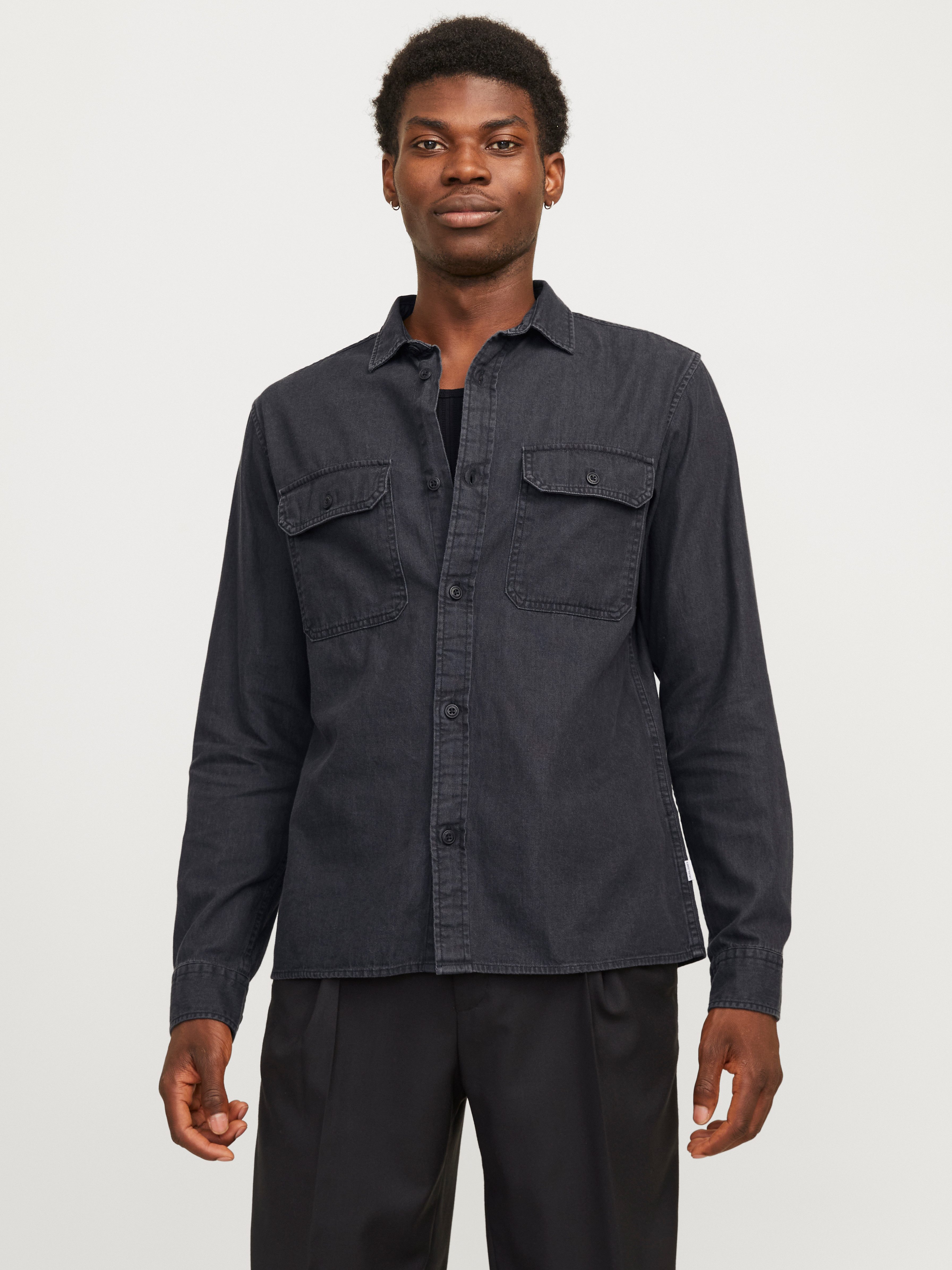 Jack & Jones Overhemd met lange mouwen JJETRAVIS SHIRT LS NOOS