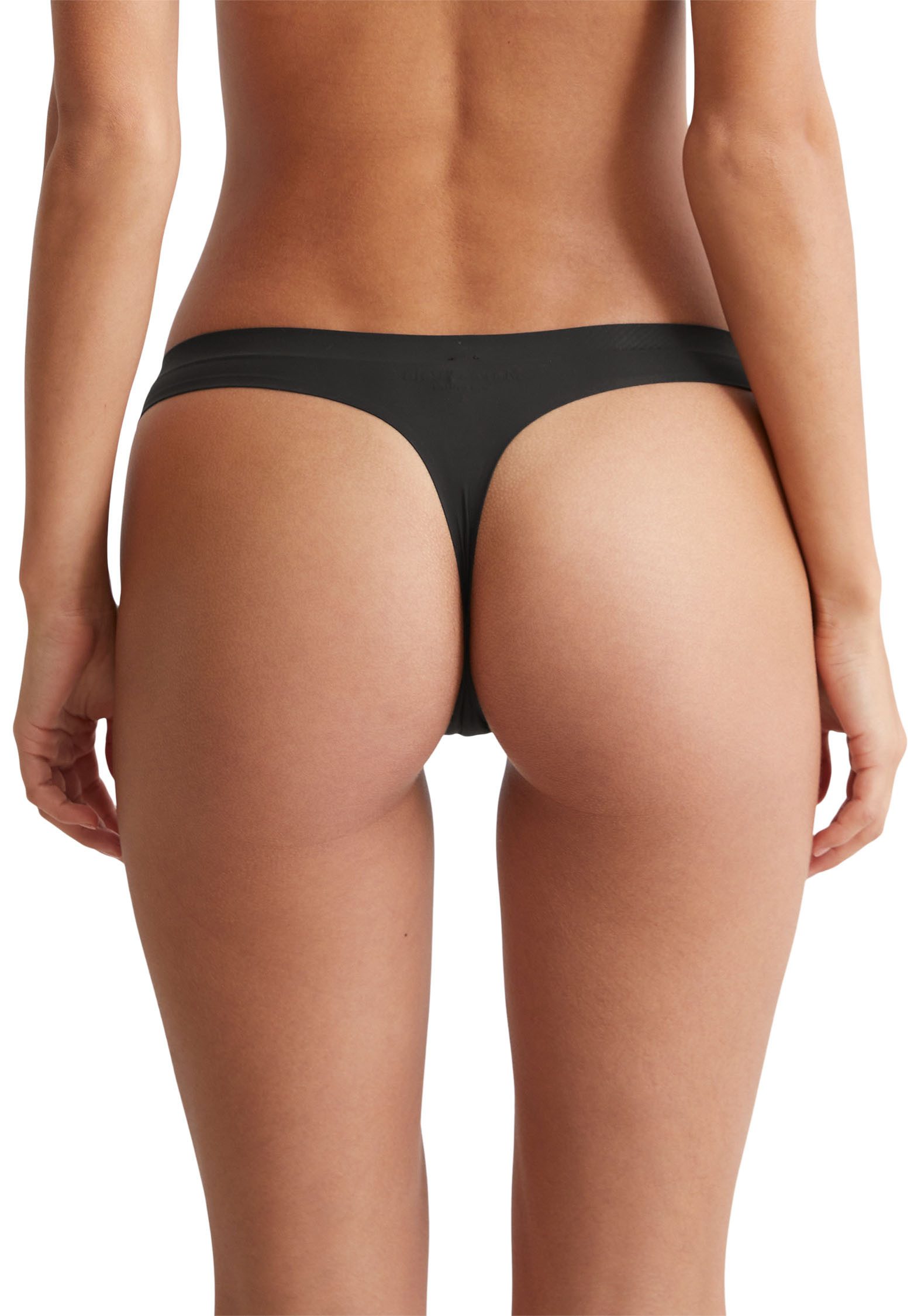 Marc O'Polo Stringtanga SECOND SKIN met logo-opdruk in de elastische tailleband (Set van 2)
