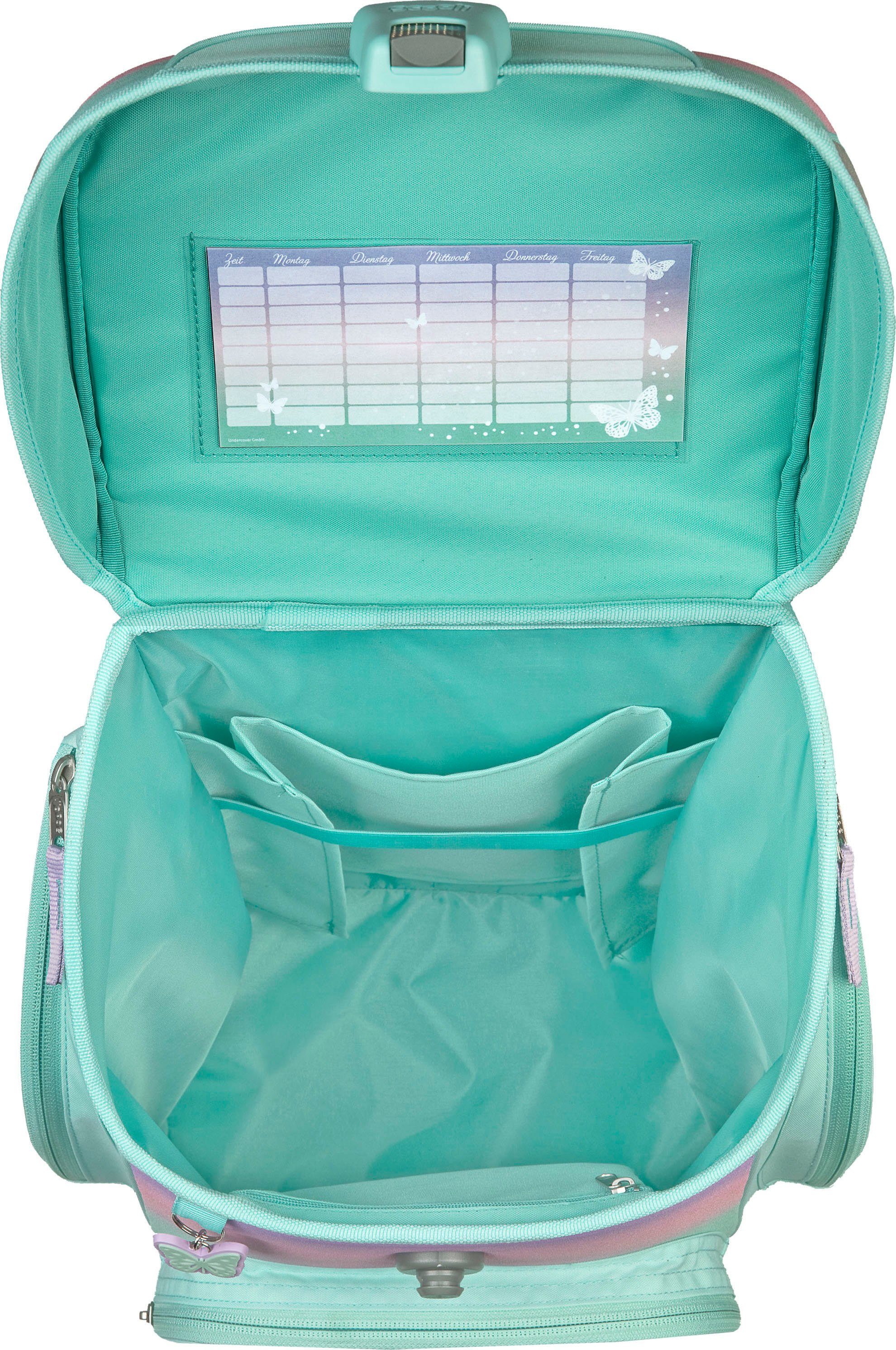 Scooli Schooltas EasyFit, Butterfly Wishes (5-delig)