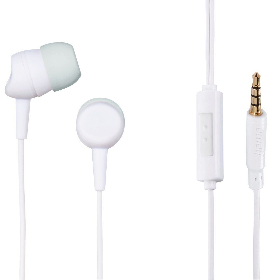 Hama In-ear koptelefoon Koptelefoon "Kooky", in-ear, microfoon, kabelknikbescherming