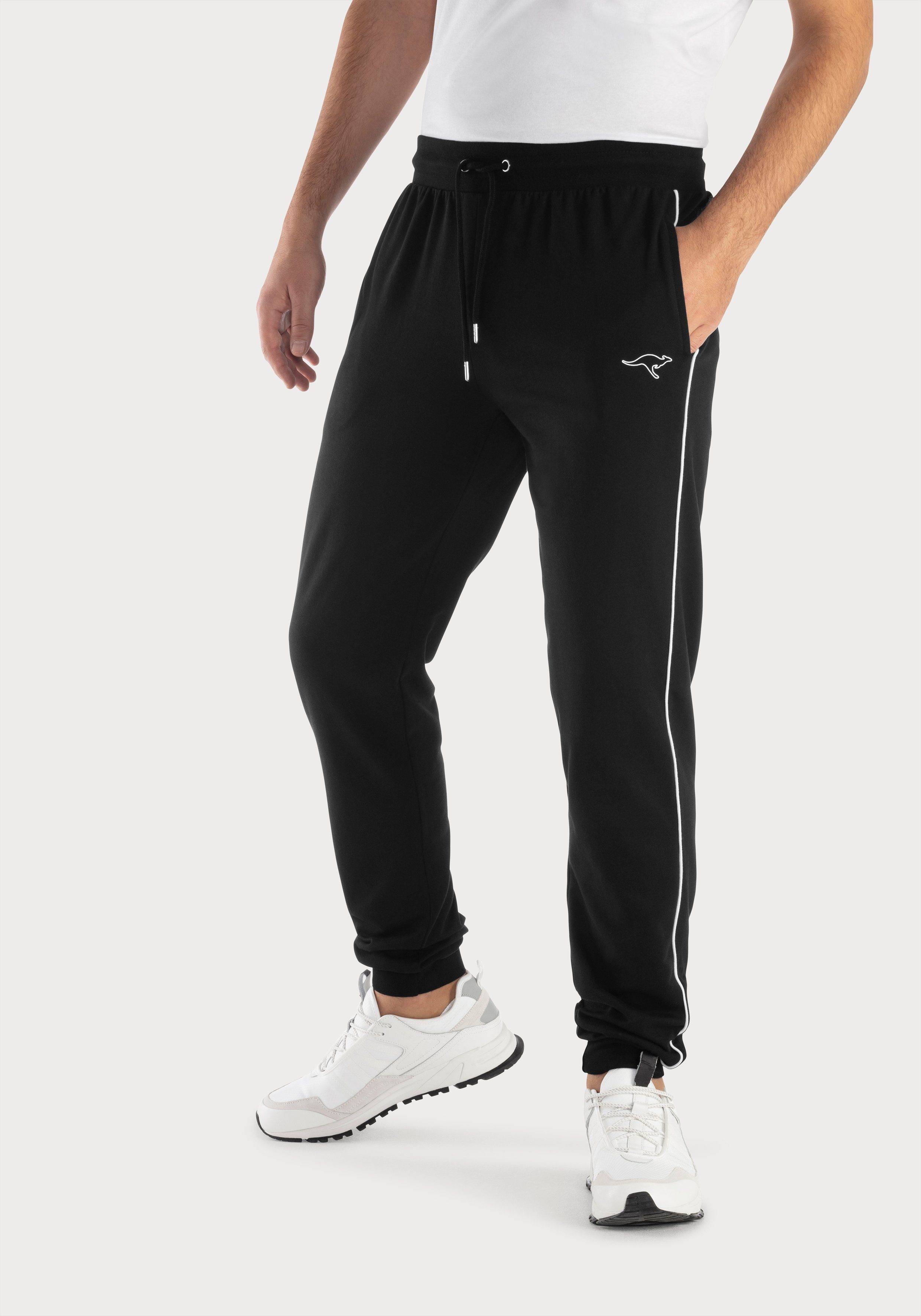 KangaROOS Sweatbroek Joggingbroek met klein logo-print