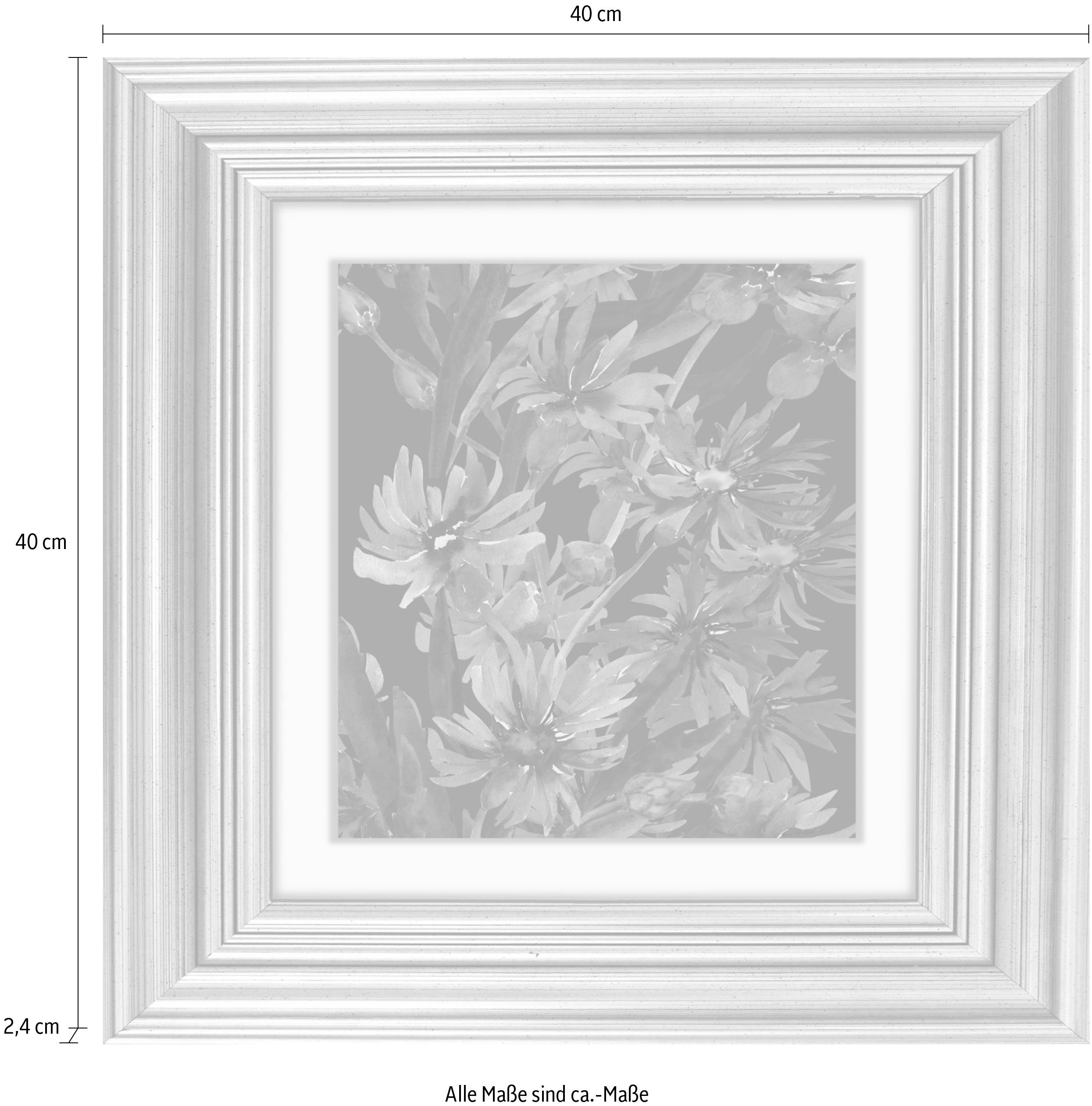 queence Artprint op acrylglas Bloemen Fine Art-print in galeriekwaliteit