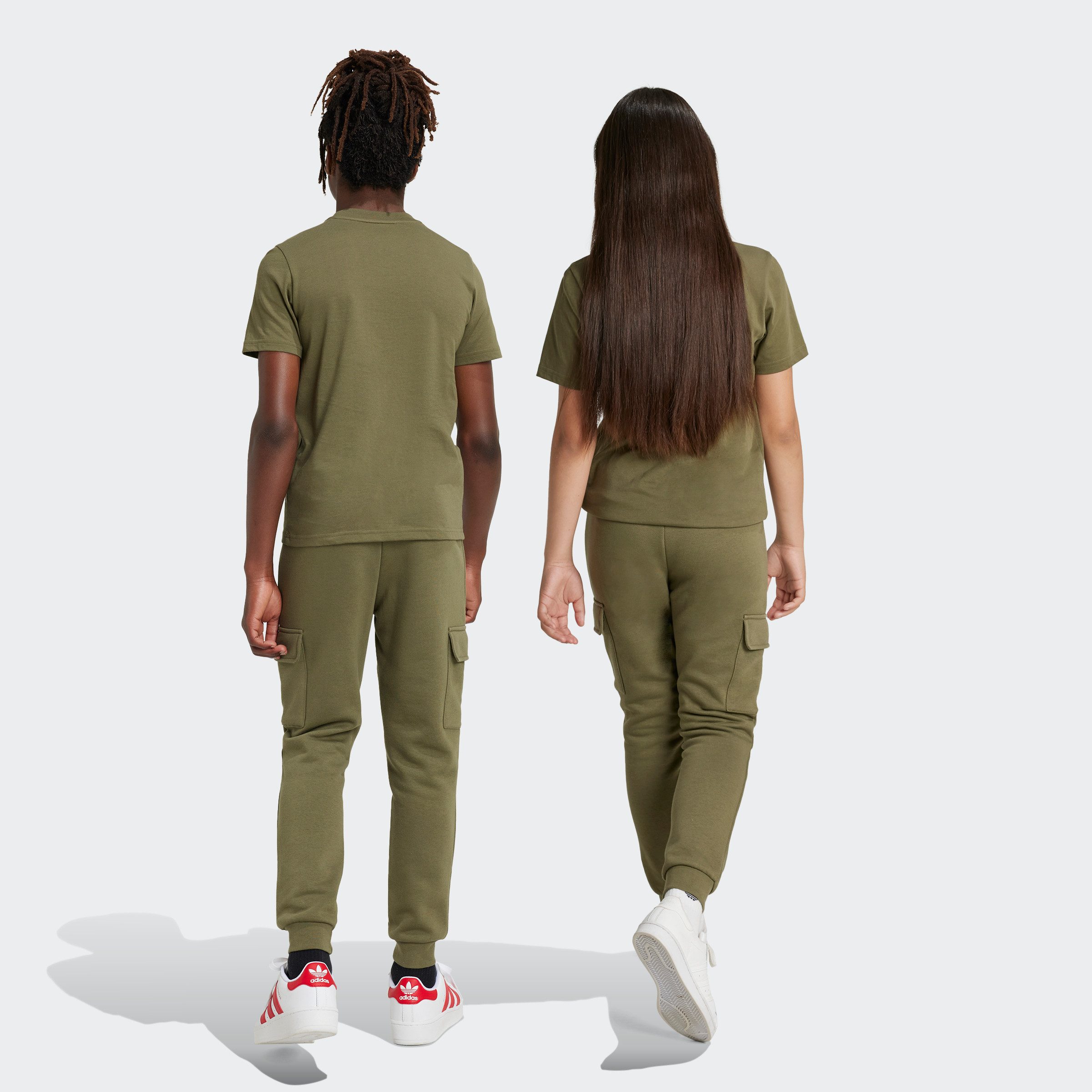 adidas Originals Sportbroek FLEECE CARGO P (1-delig)
