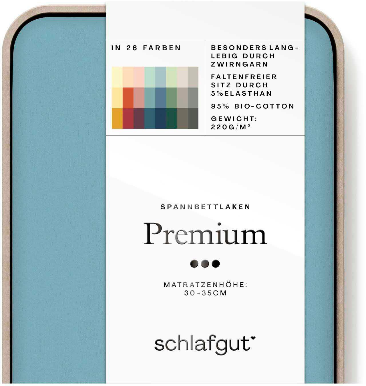 Schlafgut Hoeslaken Premium Zero Waste verpakking, PREMIUM kwaliteit (1 stuk)