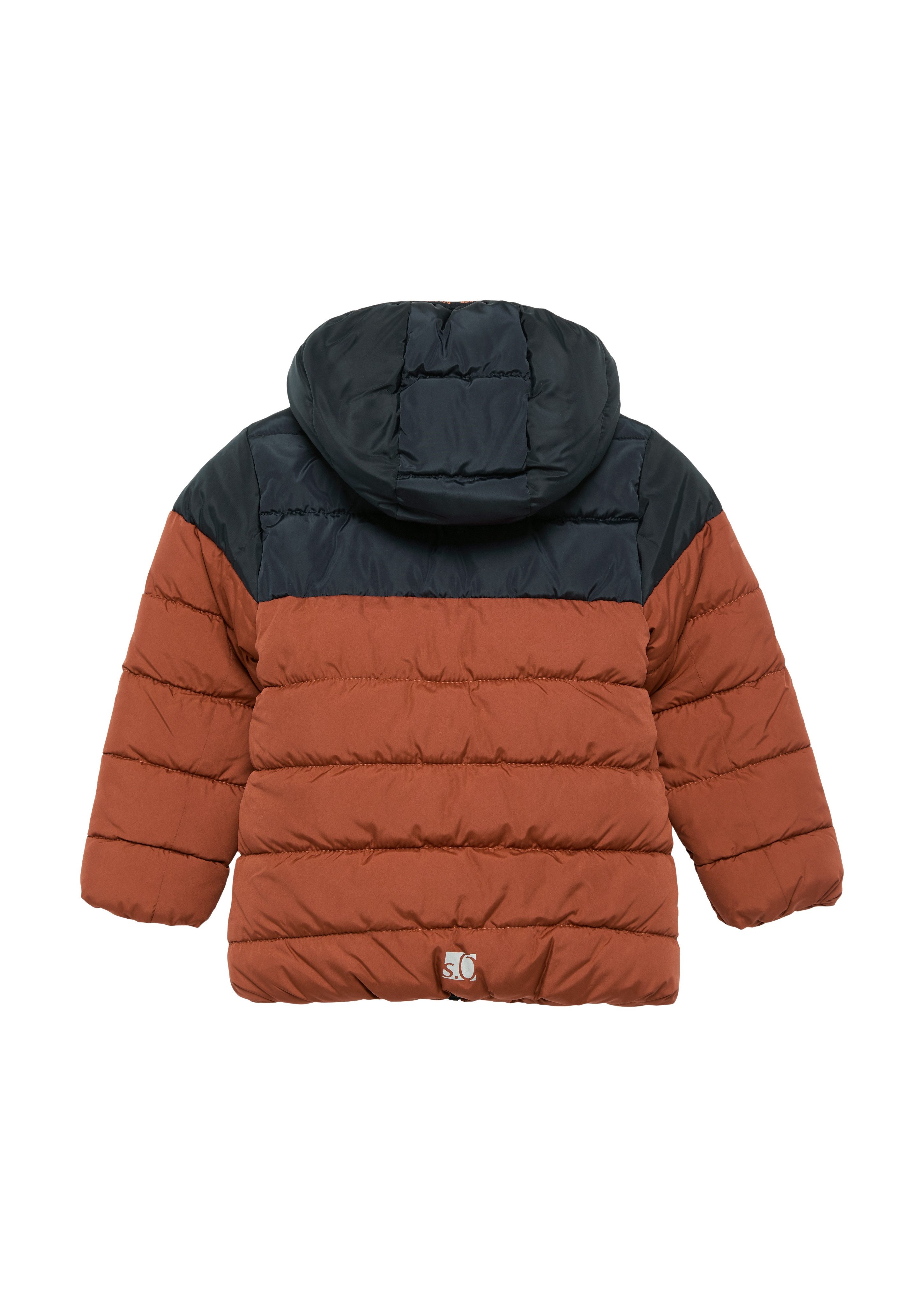s.Oliver RED LABEL Junior Outdoorjack met een capuchon