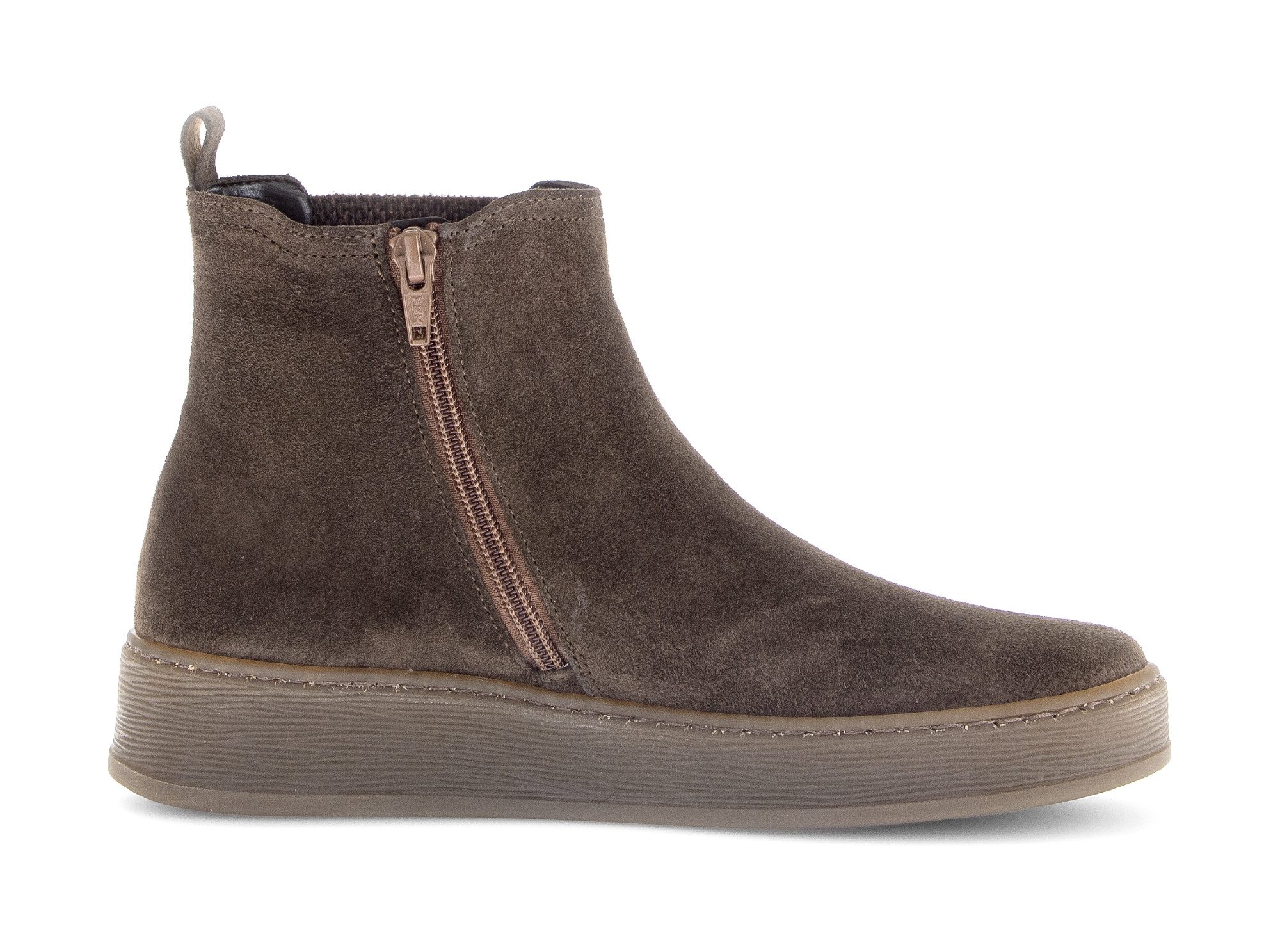 Gabor Chelsea-boots Florence , plateau, instaplaarzen, enkellaarsjes met verwisselbaar voetbed
