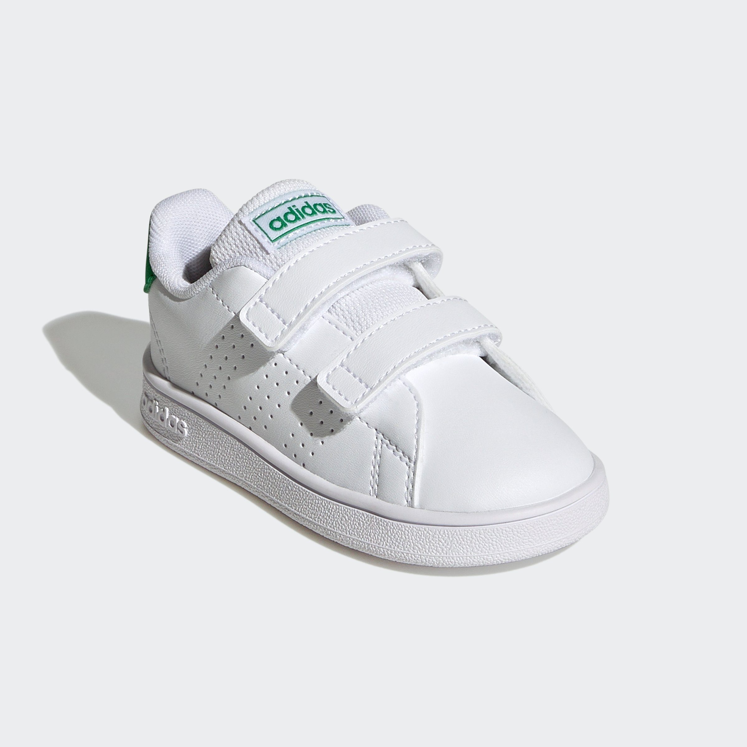 adidas Sportswear Sneakers ADVANTAGE LIFESTYLE COURT TWO HOOK-AND-LOOP Ontwerp in de sporen van de adidas Stan Smith