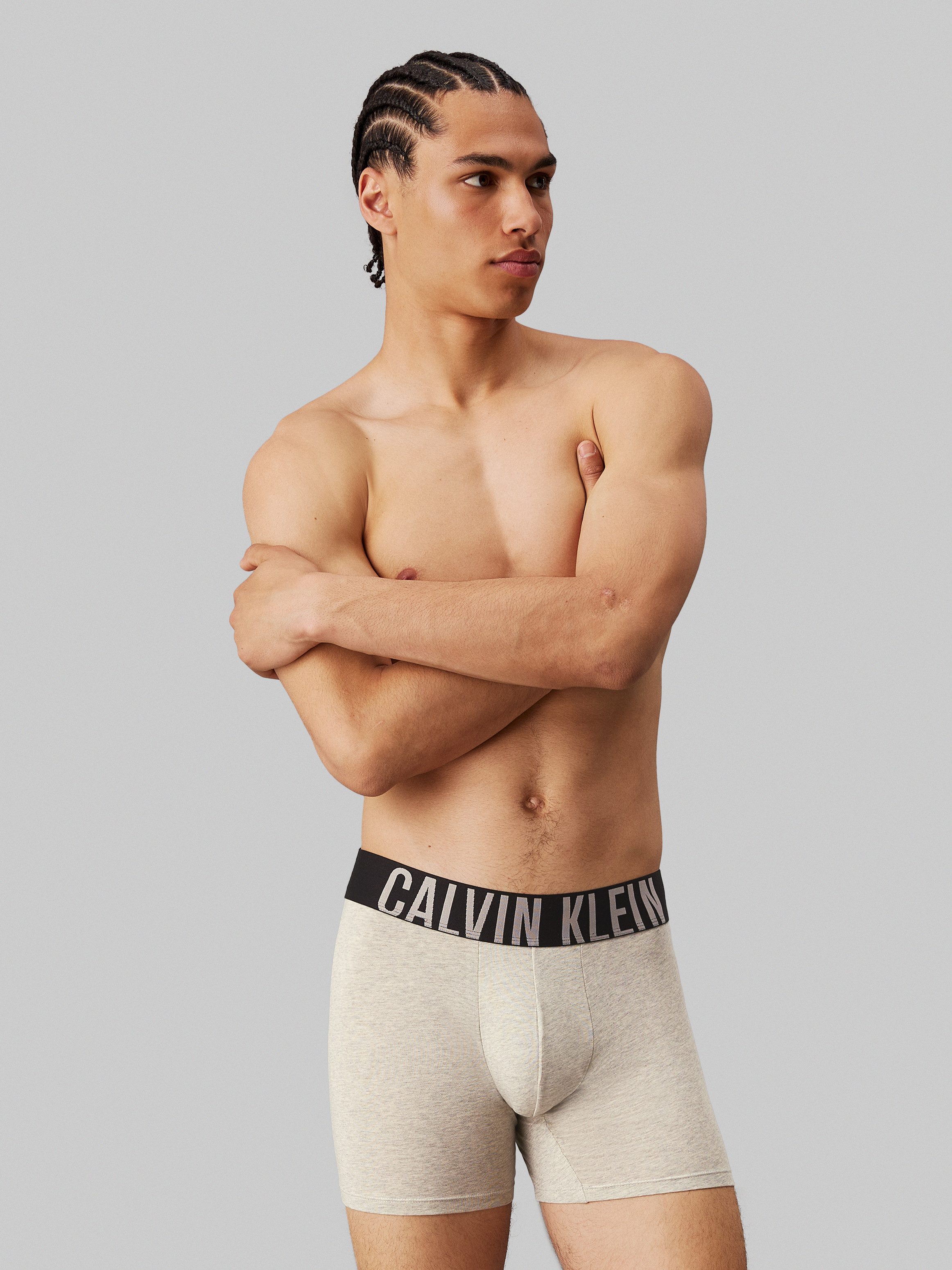Calvin Klein Boxershort BOXER BRIEF 3PK met logo-stretchband (3 stuks)