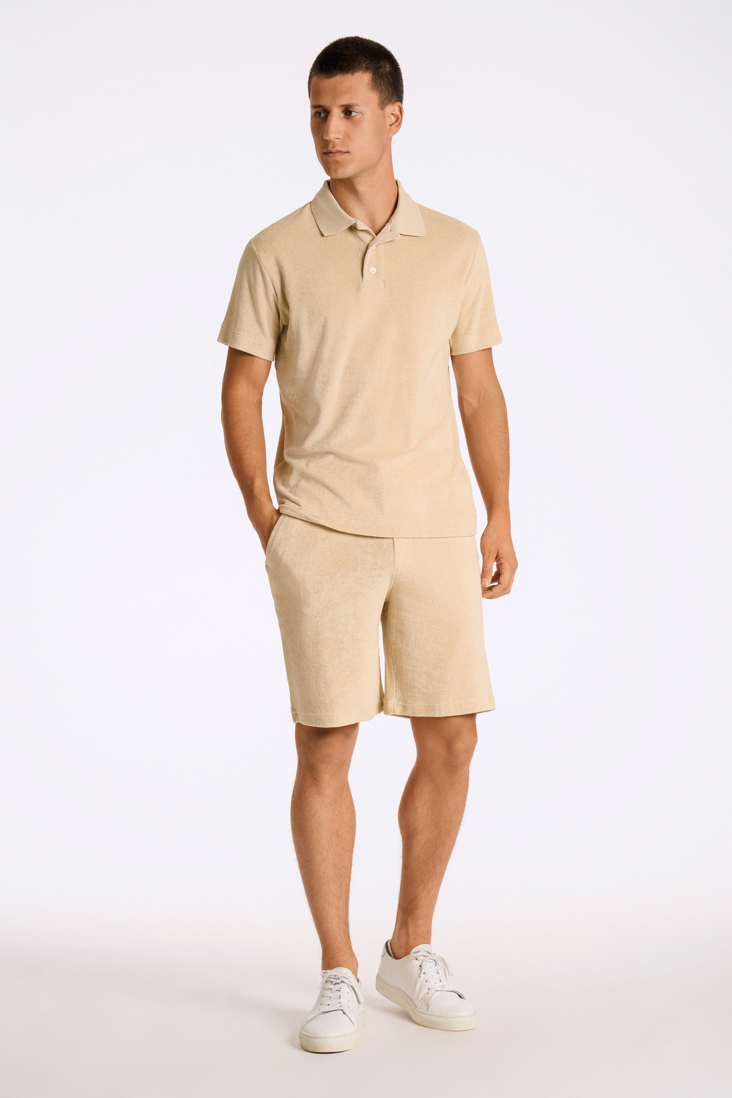 LINDBERGH Poloshirt van frotté