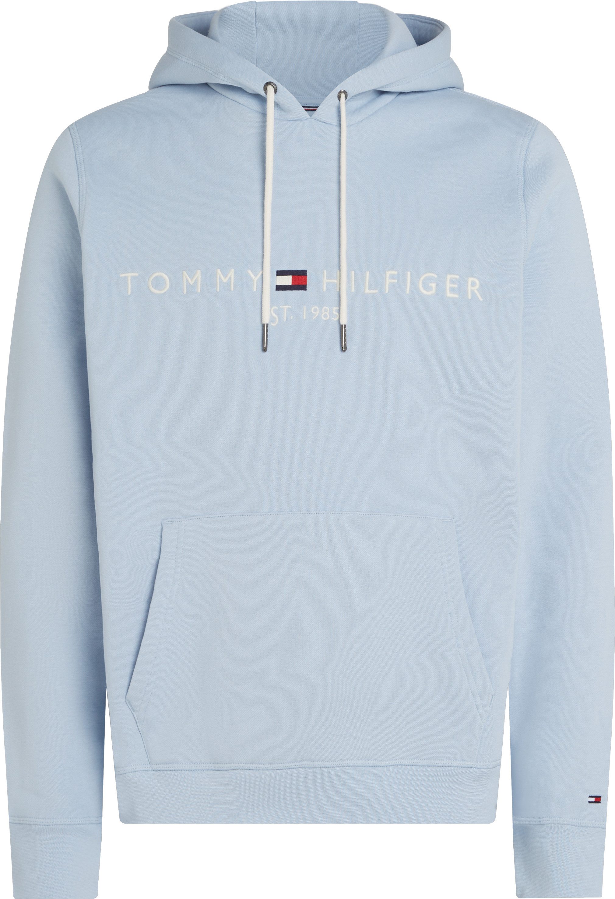 Tommy Hilfiger Hoodie TOMMY LOGO HOODY met capuchon en kangoeroezak