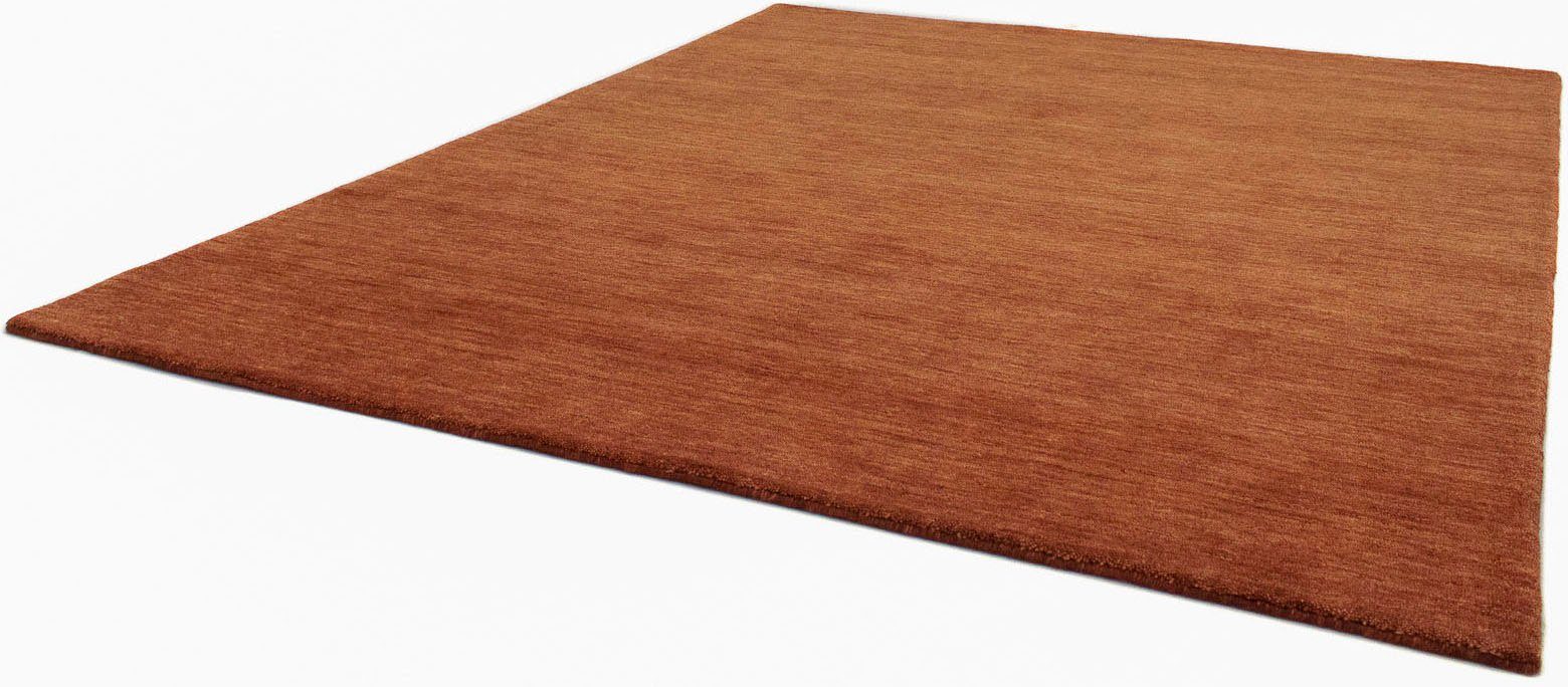 morgenland Wollen kleed Uni - Gabbeh tapijt - Softy Gabbeh look, uni kleuren, 100% wol, zeer zachte pool, woonkamer