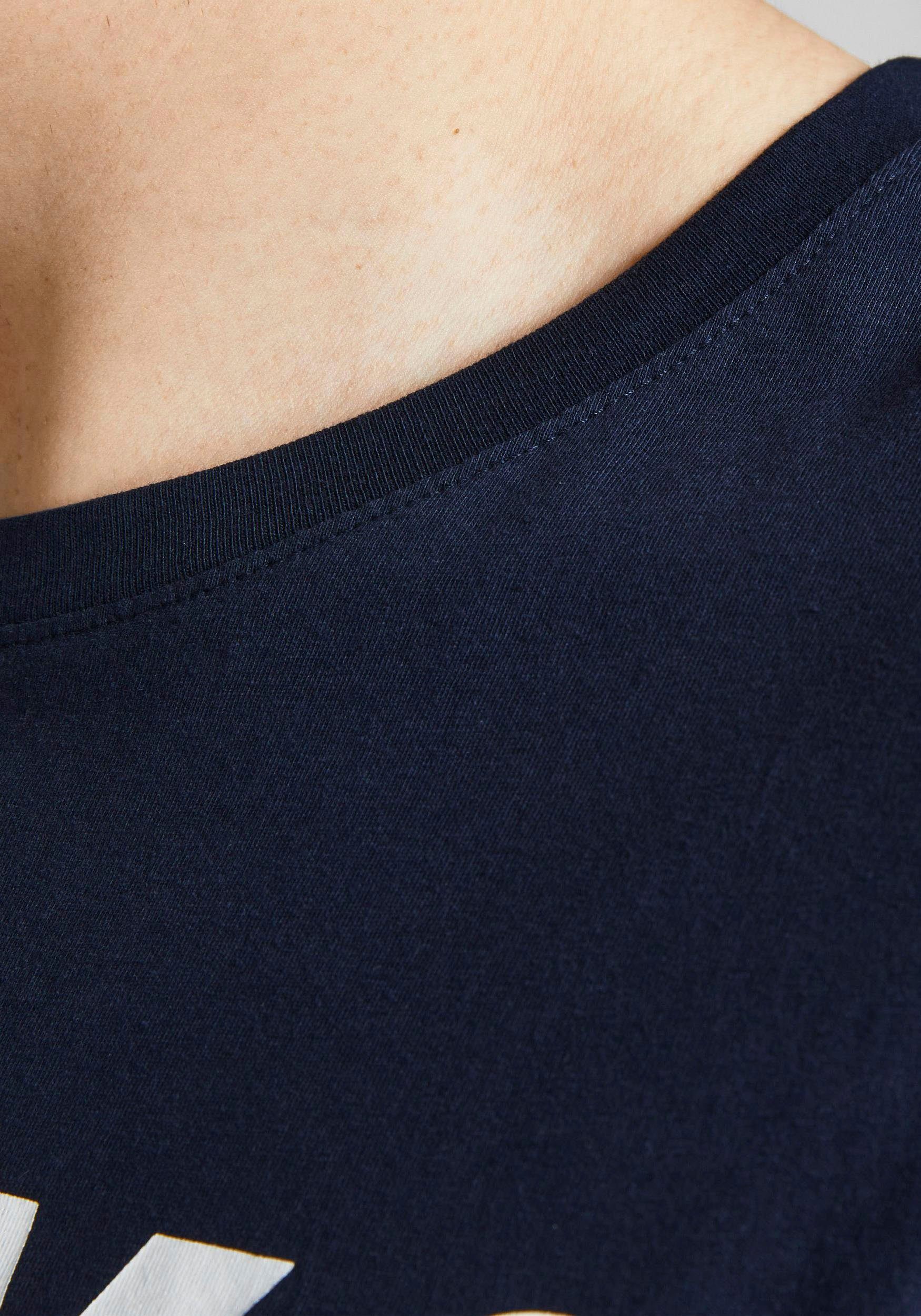 Jack & Jones PlusSize Shirt met ronde hals CORP LOGO TEE
