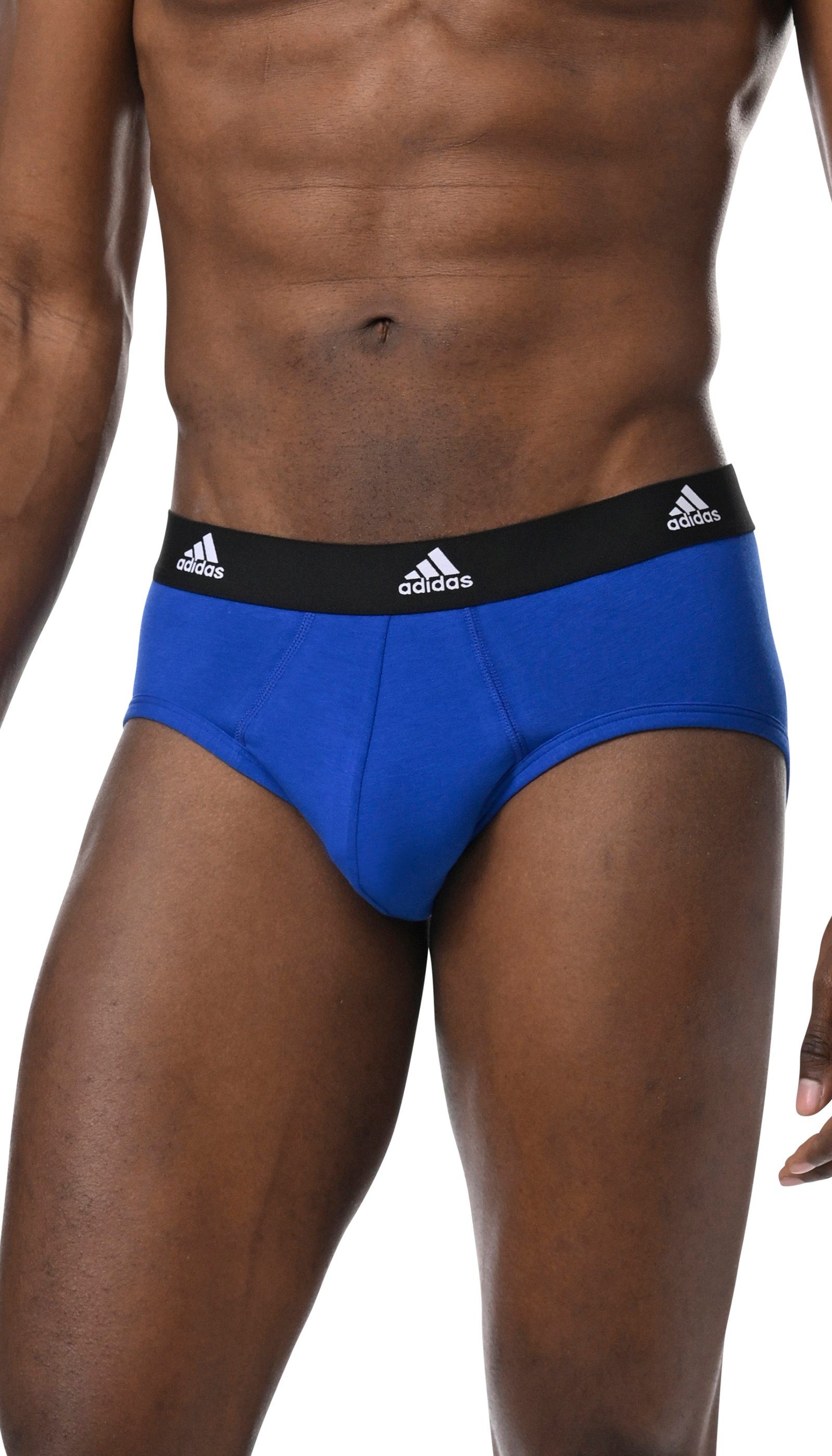adidas Sportswear Slip Active Flex Cotton met vochtregulerende technologie (3 stuks)