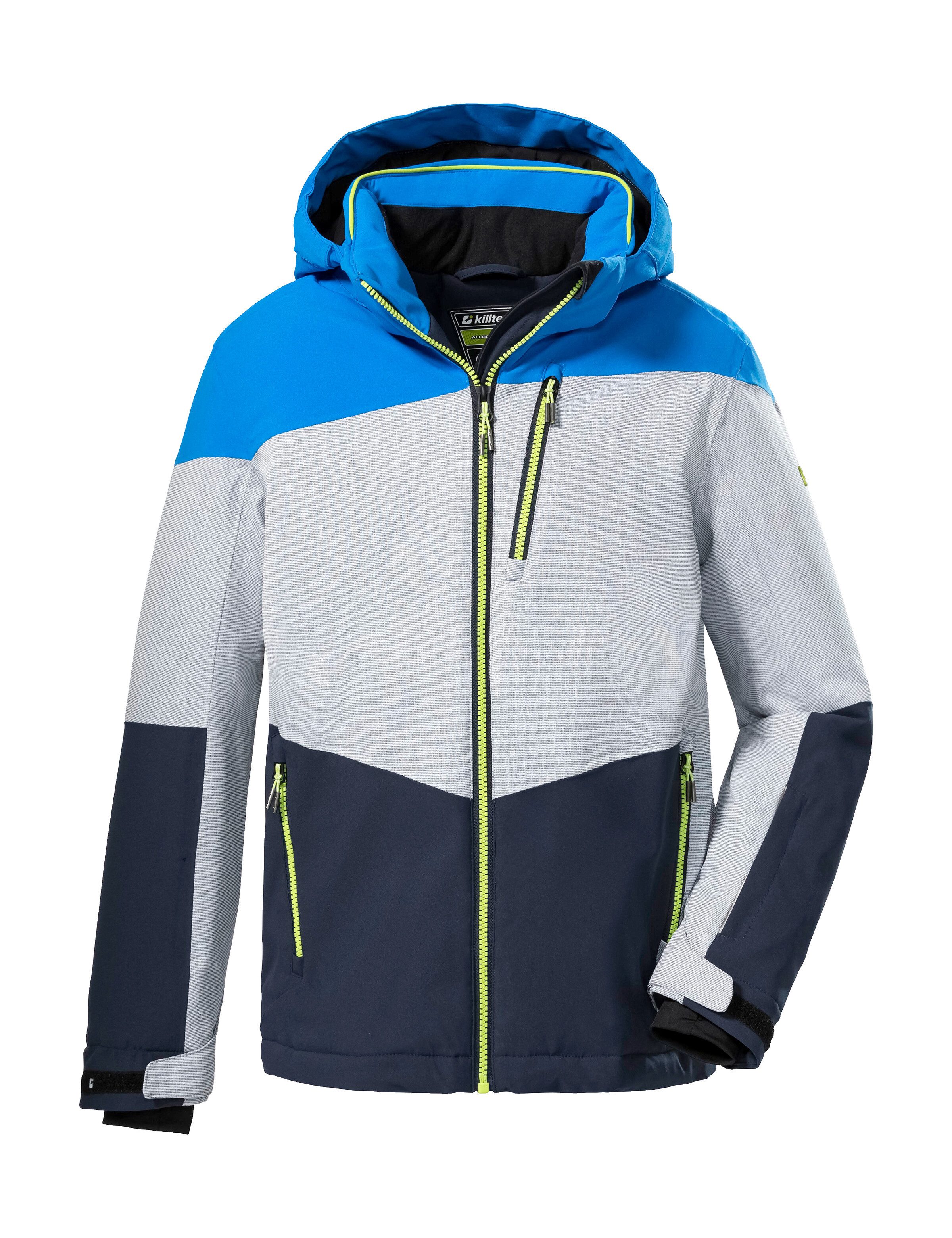 Killtec Ski-jack KSW 161 BYS SKI JCKT Waterdichte, ademende skijas met afneembare capuchon