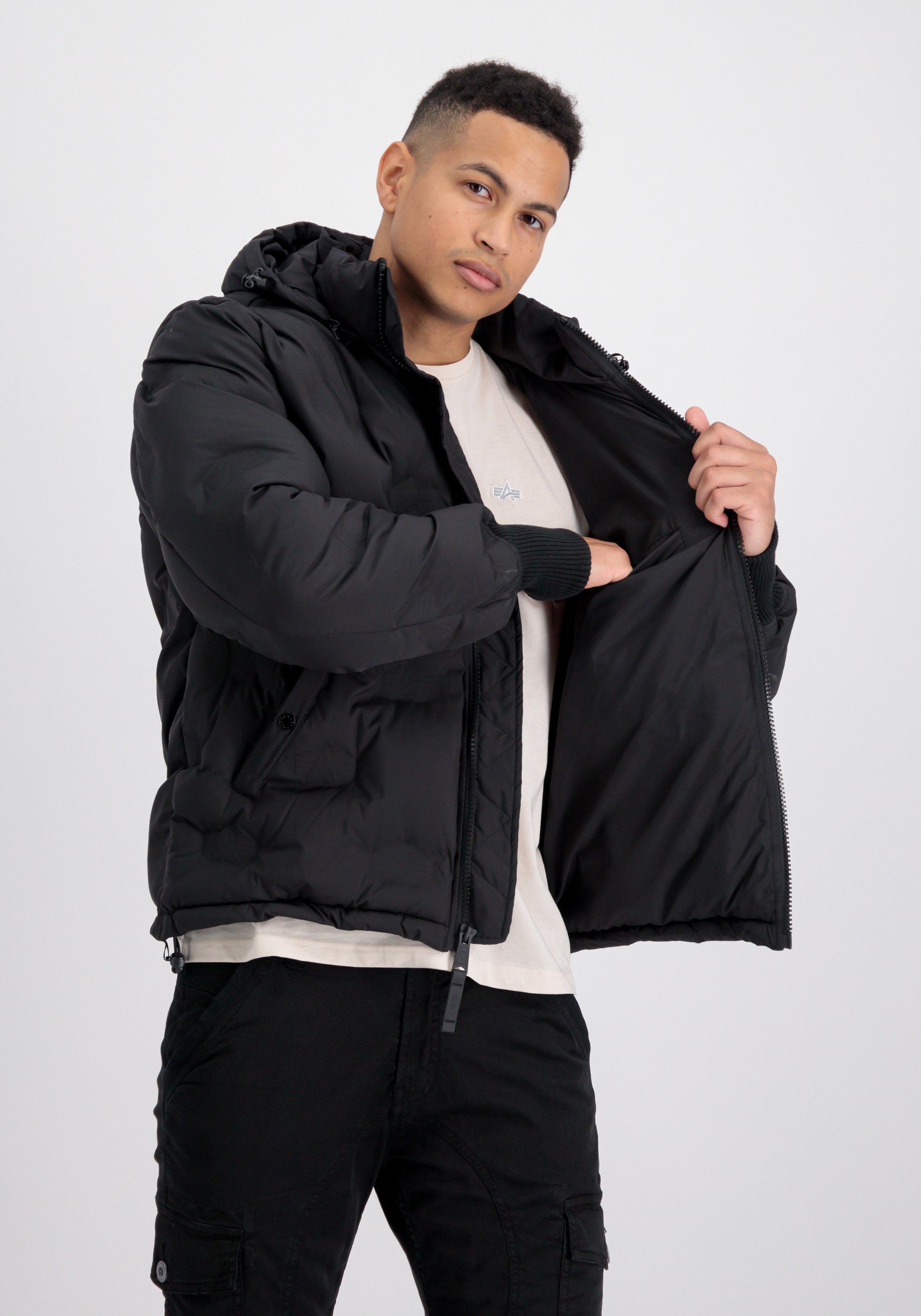 Alpha Industries Winterjack HOODED LOGO PUFFER