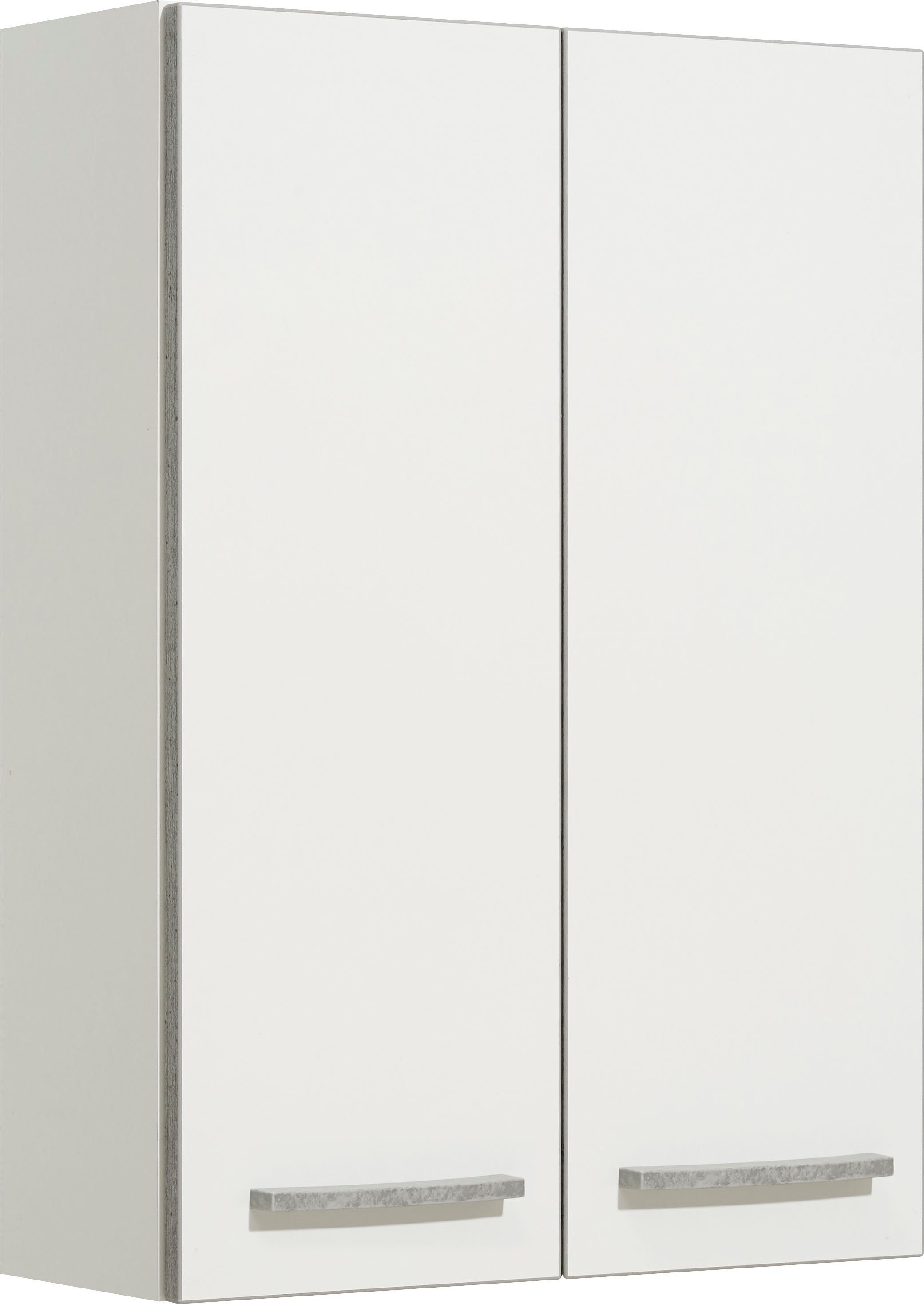 PELIPAL Hangend kastje Quickset 953 Breedte 50 cm, 2 losse planken, garnering in beton-look