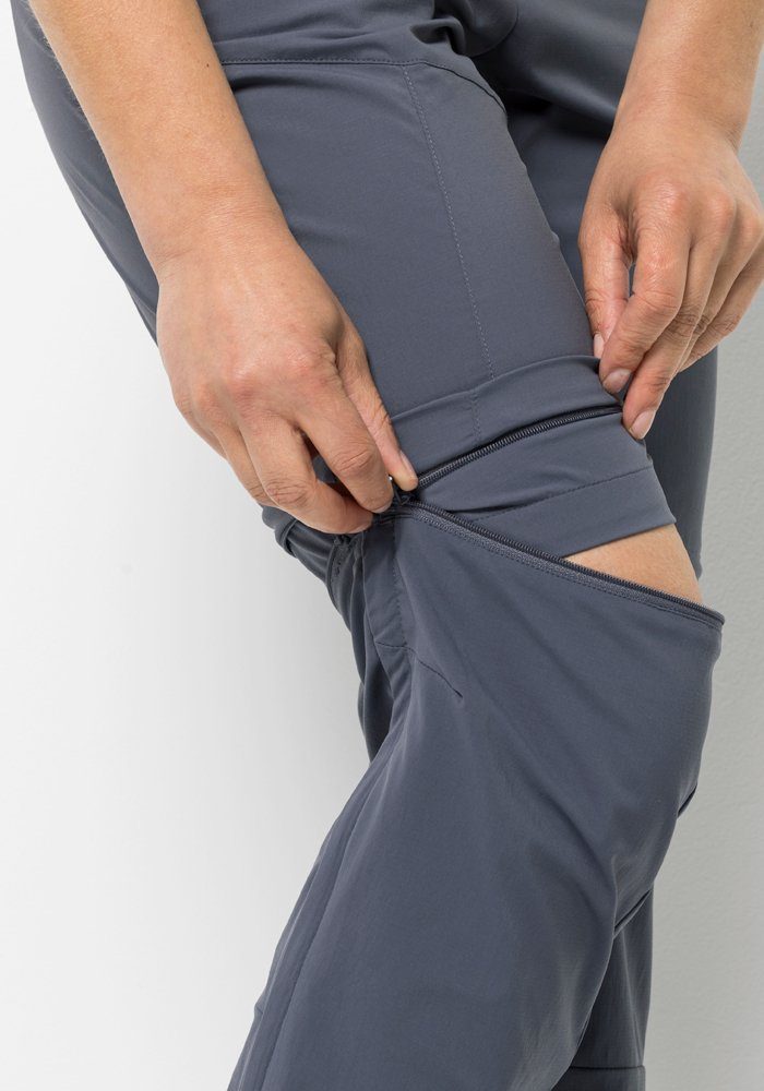 Jack Wolfskin Afritsbroek GLASTAL ZIP AWAY PANTS W