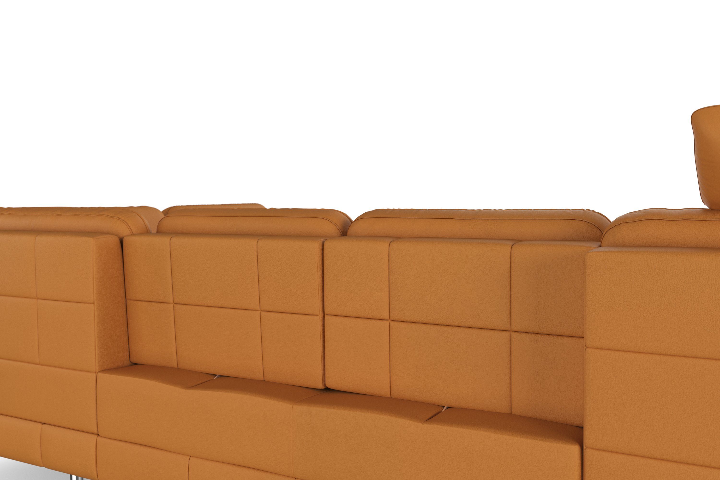 sit&more Zithoek Bendigo U-vorm inclusief zitdiepteverstelling, bodemvrijheid 15 cm, in 2 pootkleuren