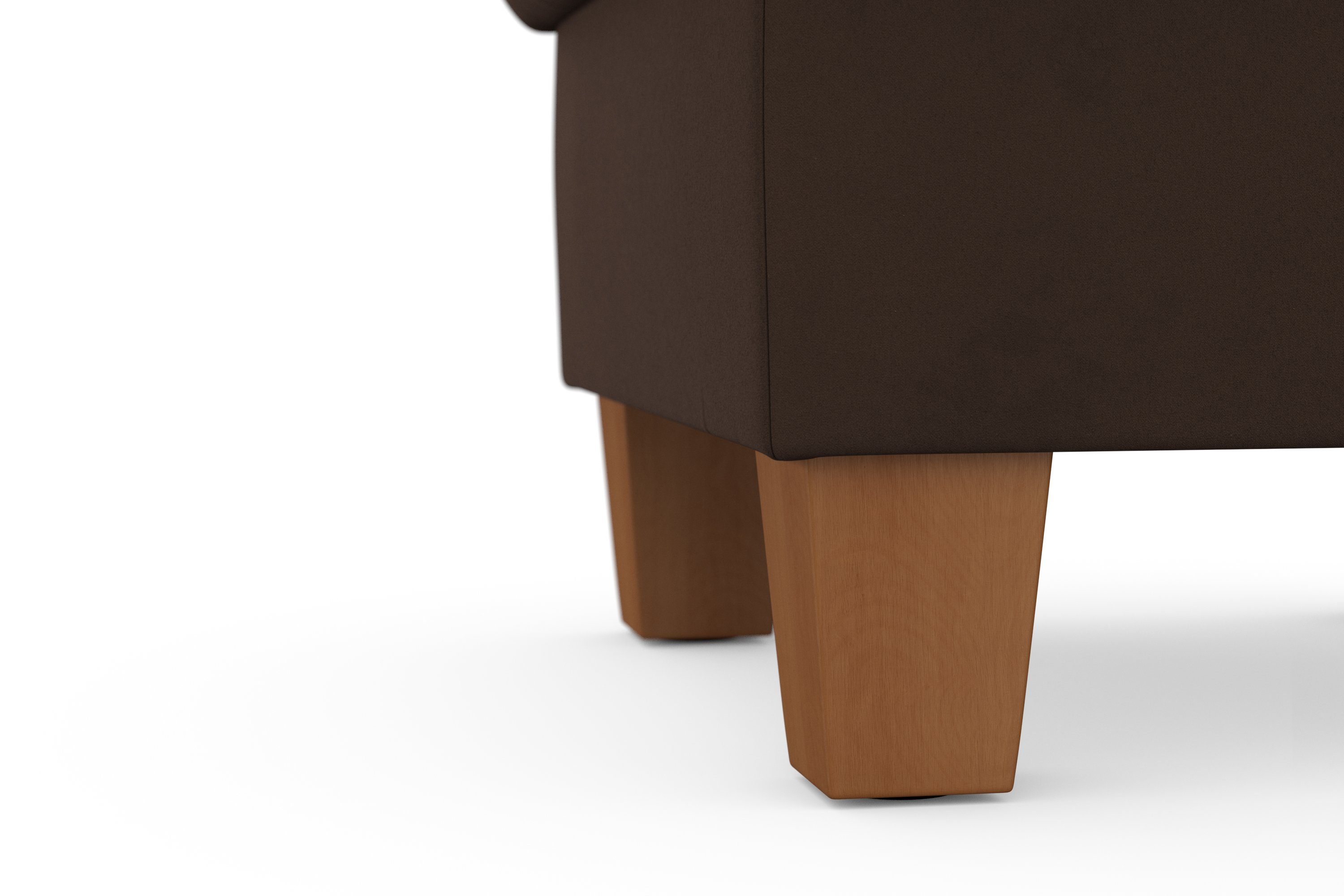 Home affaire Hocker met bergruimte CALDERA Bergruimte, ook in easy care-bekleding voor eenvoudig schoonmaken met water