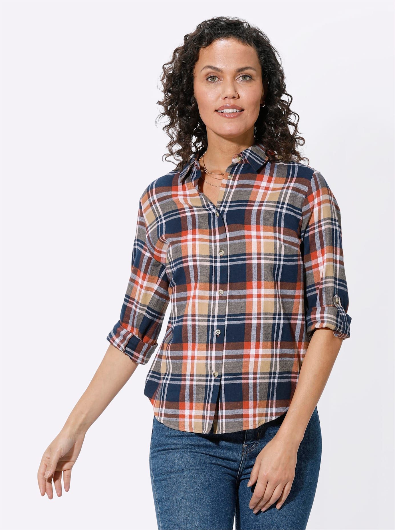 Casual Looks Flanellen blouse