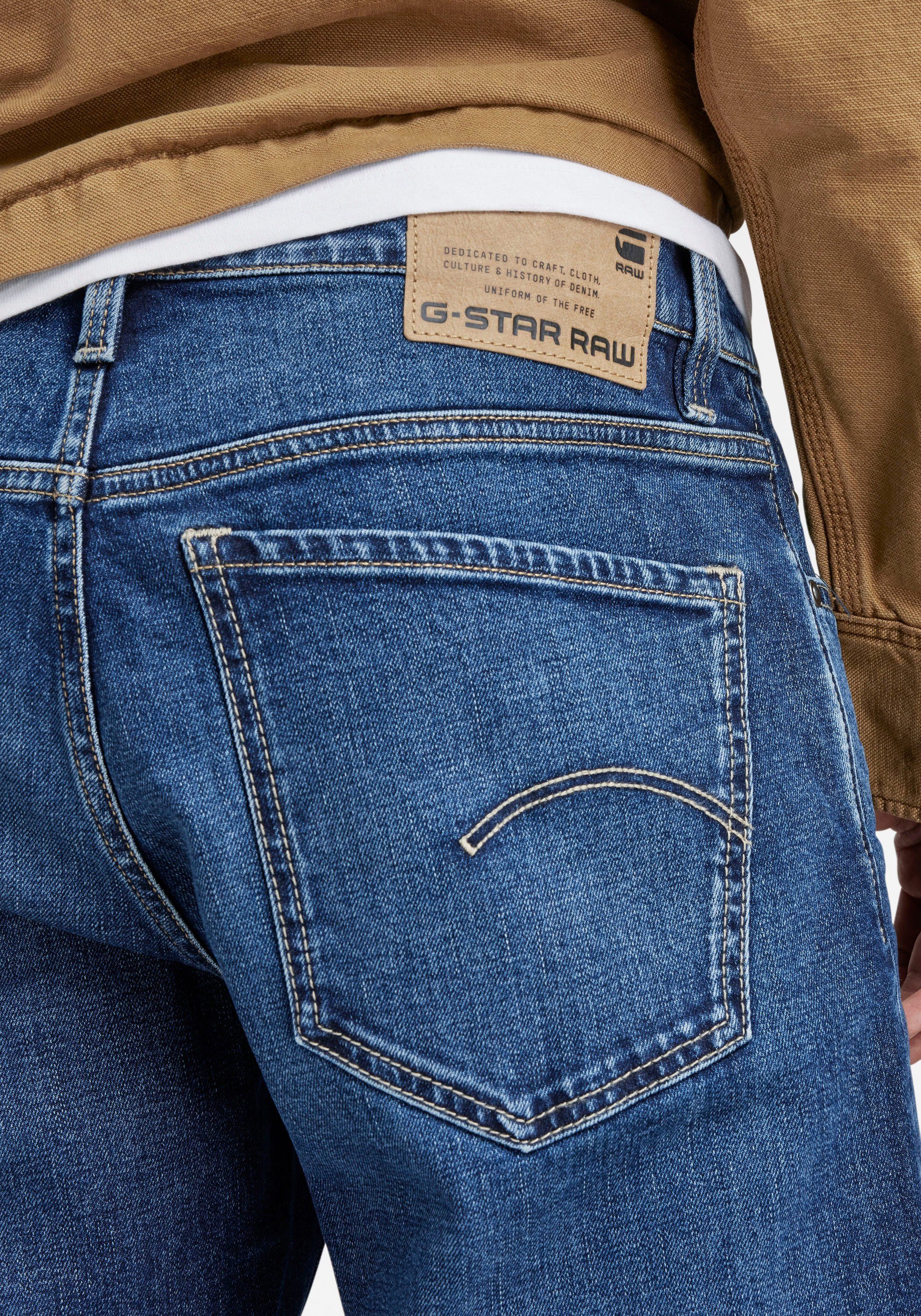 G-Star RAW Straight jeans Mosa Straight met lichte naden