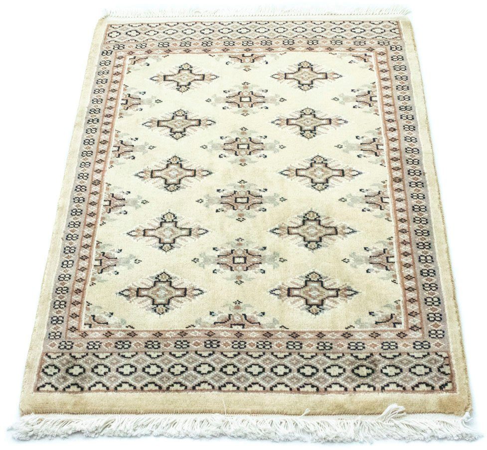 morgenland vloerkleed buchara vloerkleed met de hand geknoopt beige beige