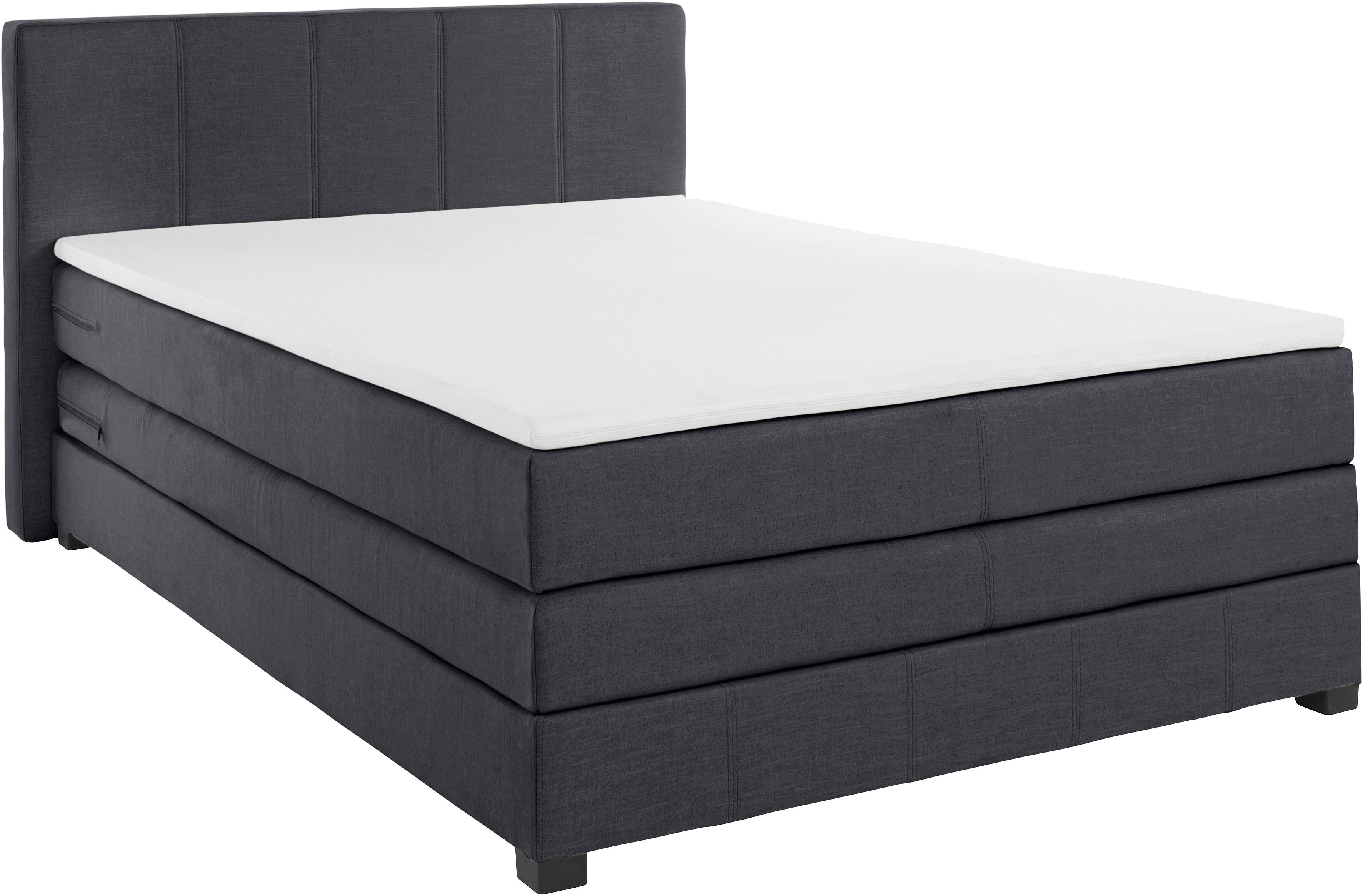 OTTO products Boxspring Peetu Pocketveringsmatras, in 4 breedten en 4 kleuren, incl. topmatras