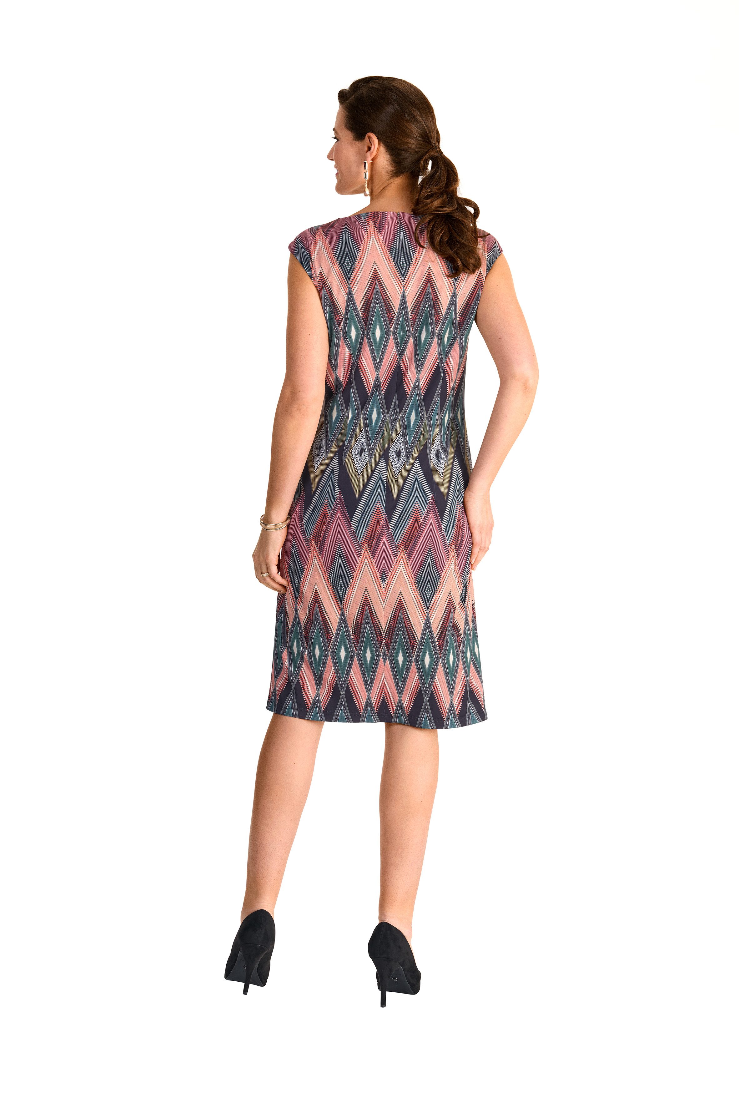 HERMANN LANGE Collection Jerseyjurk met grafisch patroon