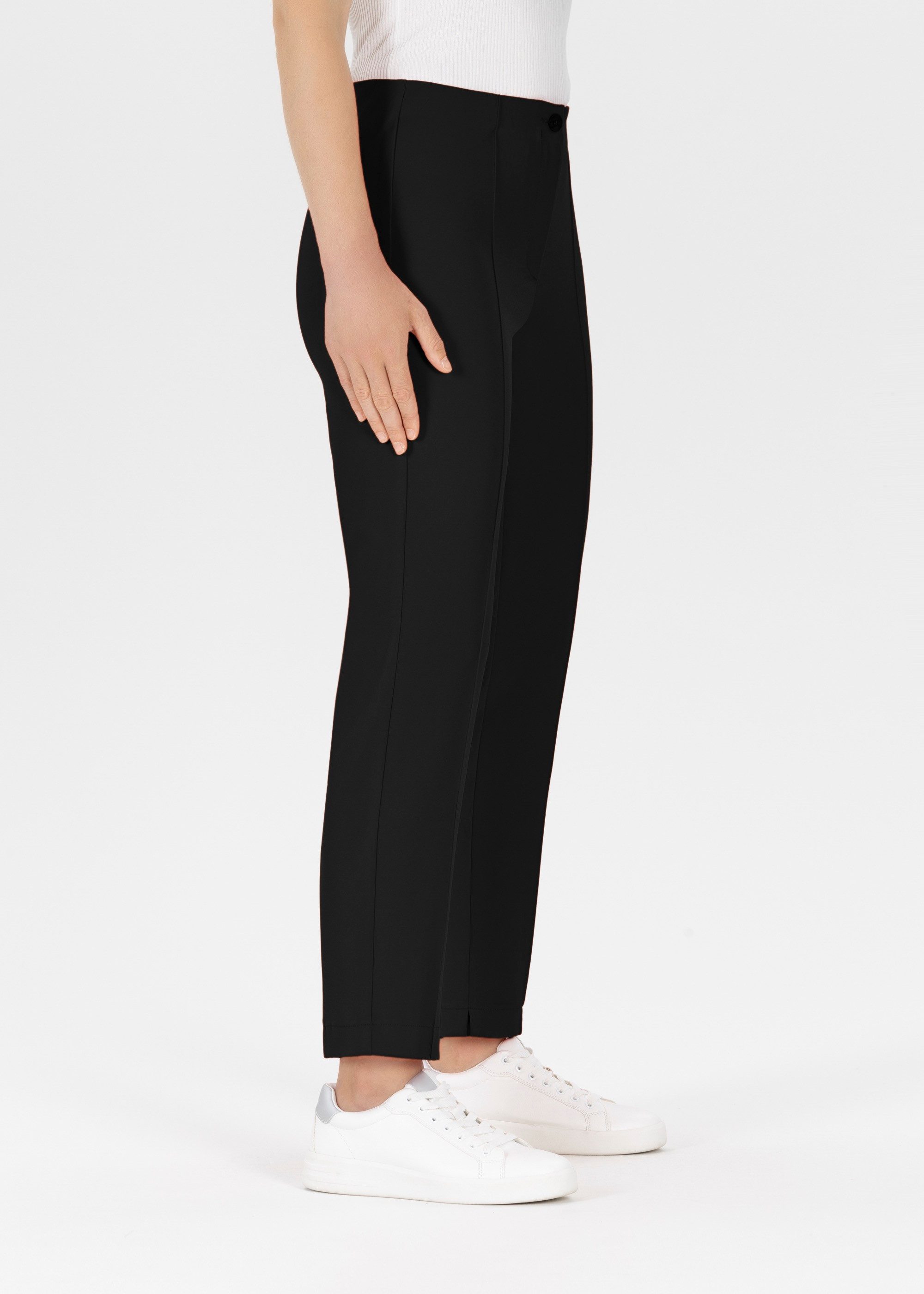Stehmann 7/8 broek met biezen