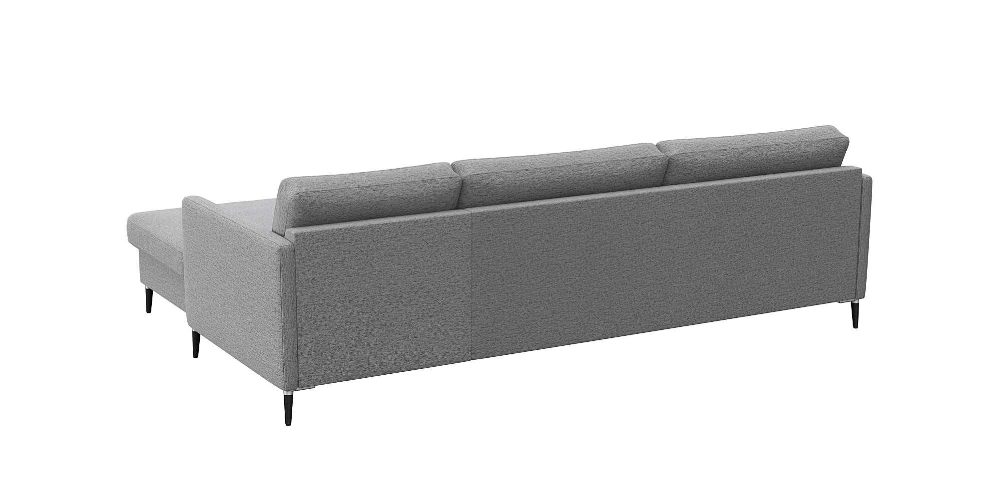 FLEXLUX Hoekbank Fiore, super zitcomfort door koudschuim in de zitting, L-vorm