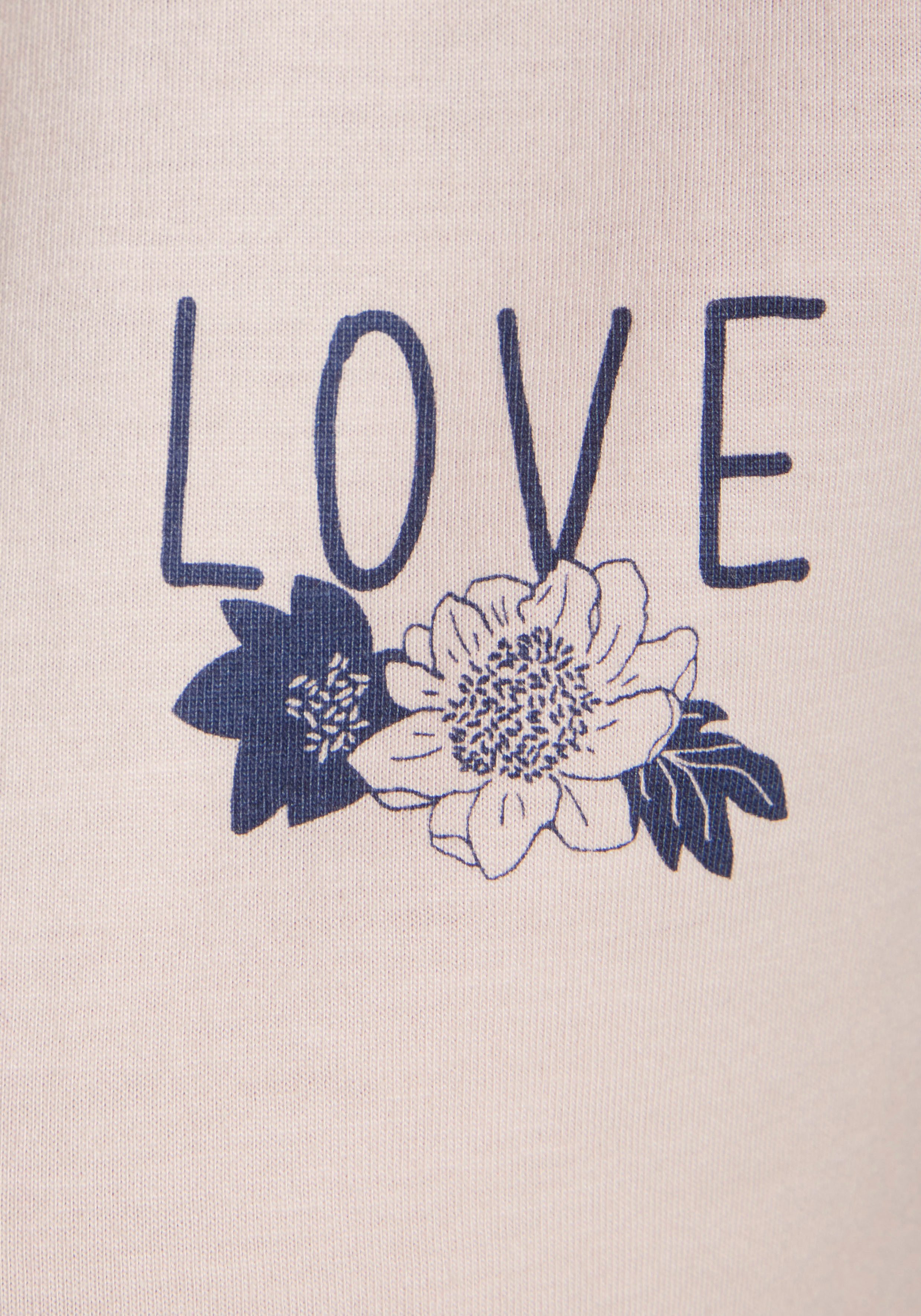 Vivance Dreams T-shirt met kleine print op de borst