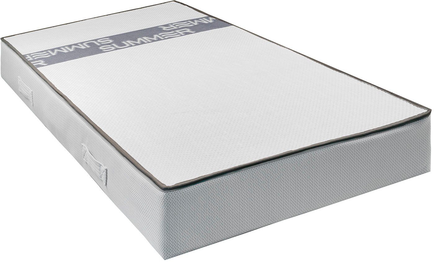 Breckle Gelschuimmatras Smartsleep 5000 gel perfecte drukvermindering, optimale steunend vermogen - ideaal voor personen dieet sterk transpireren hoogte 23 cm