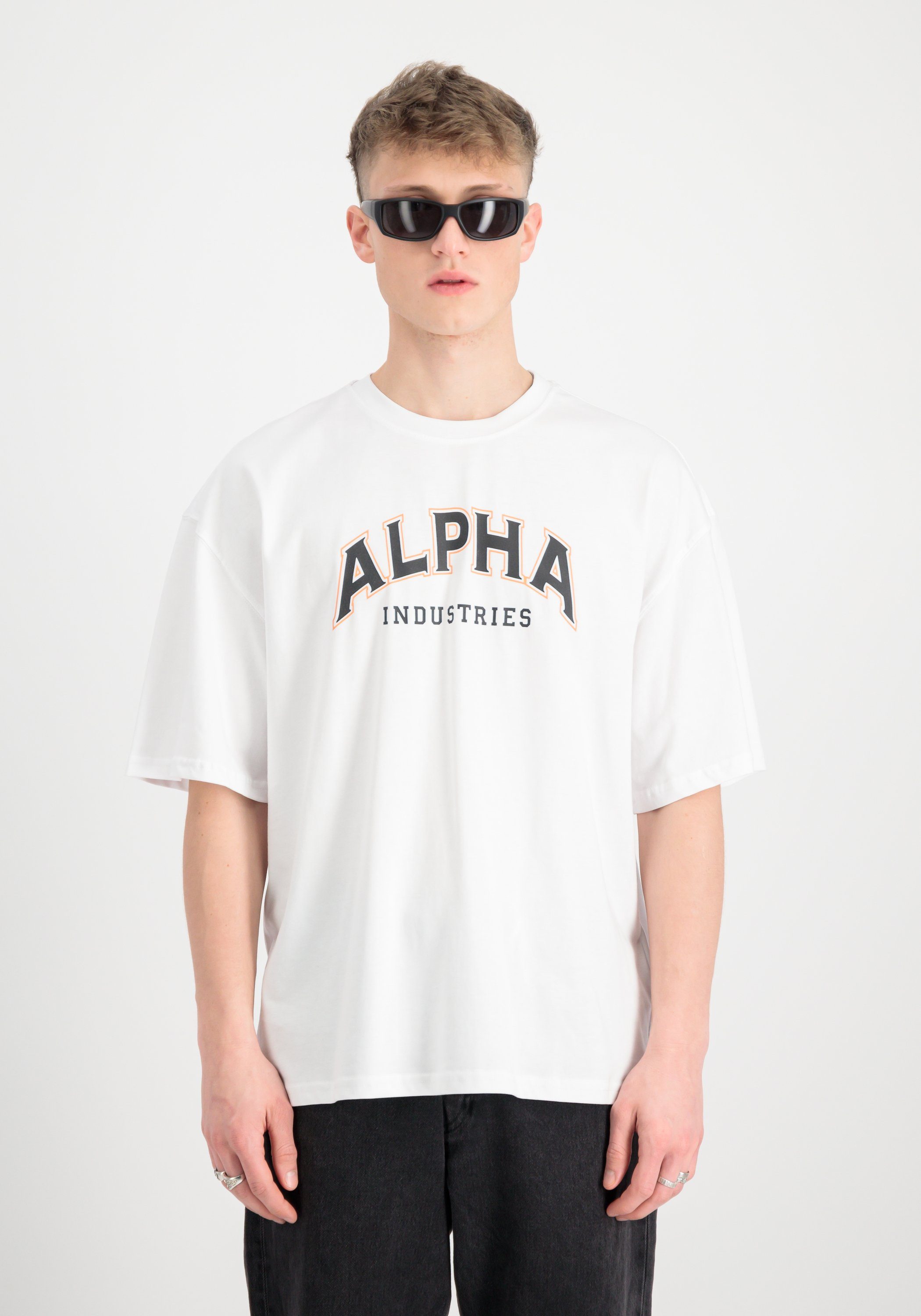 Alpha Industries T-shirt Men T-Shirts College T